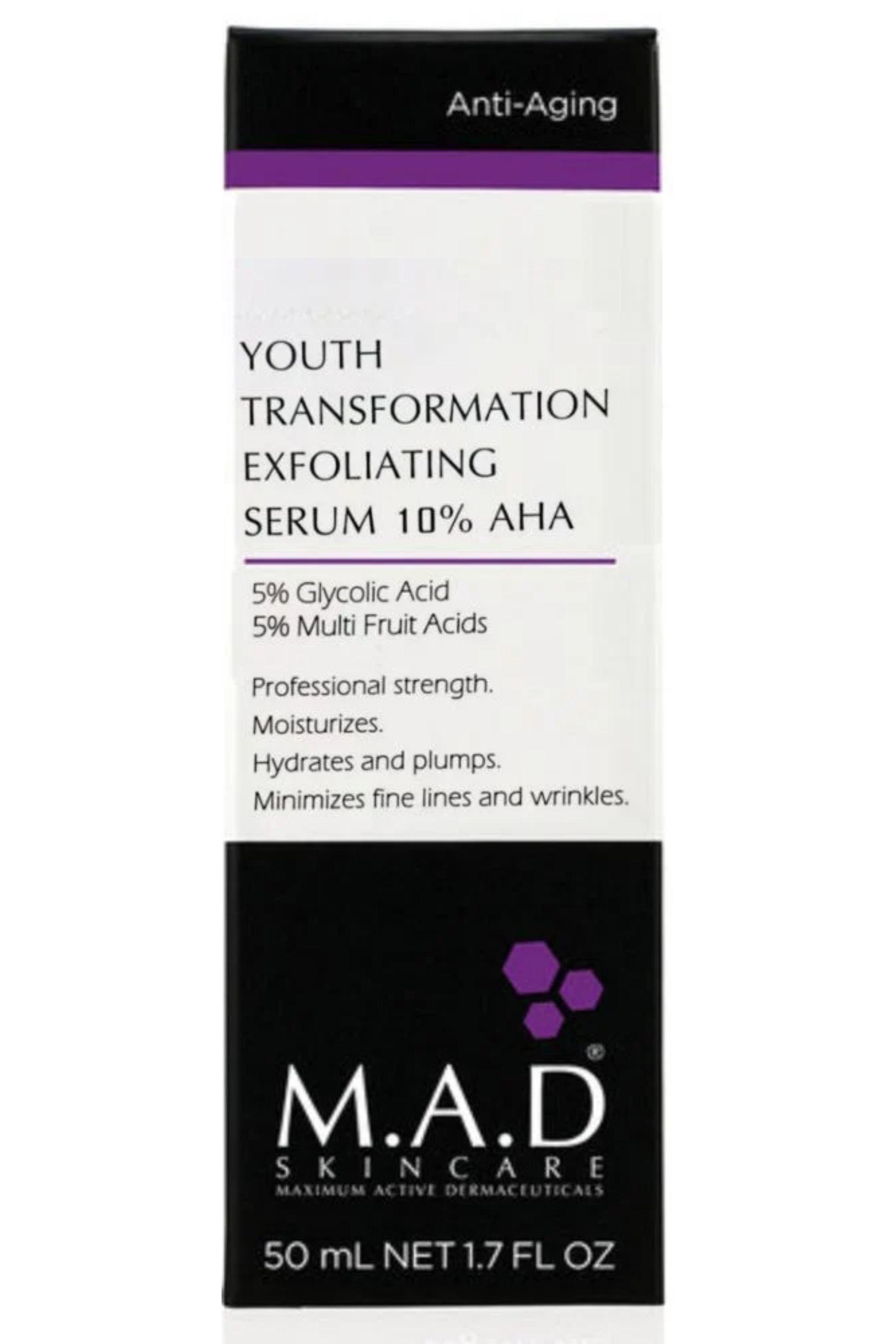 MAD YOUTH TRANSFORMATION EXFOLIATING SERUM 10% AHA 30ML