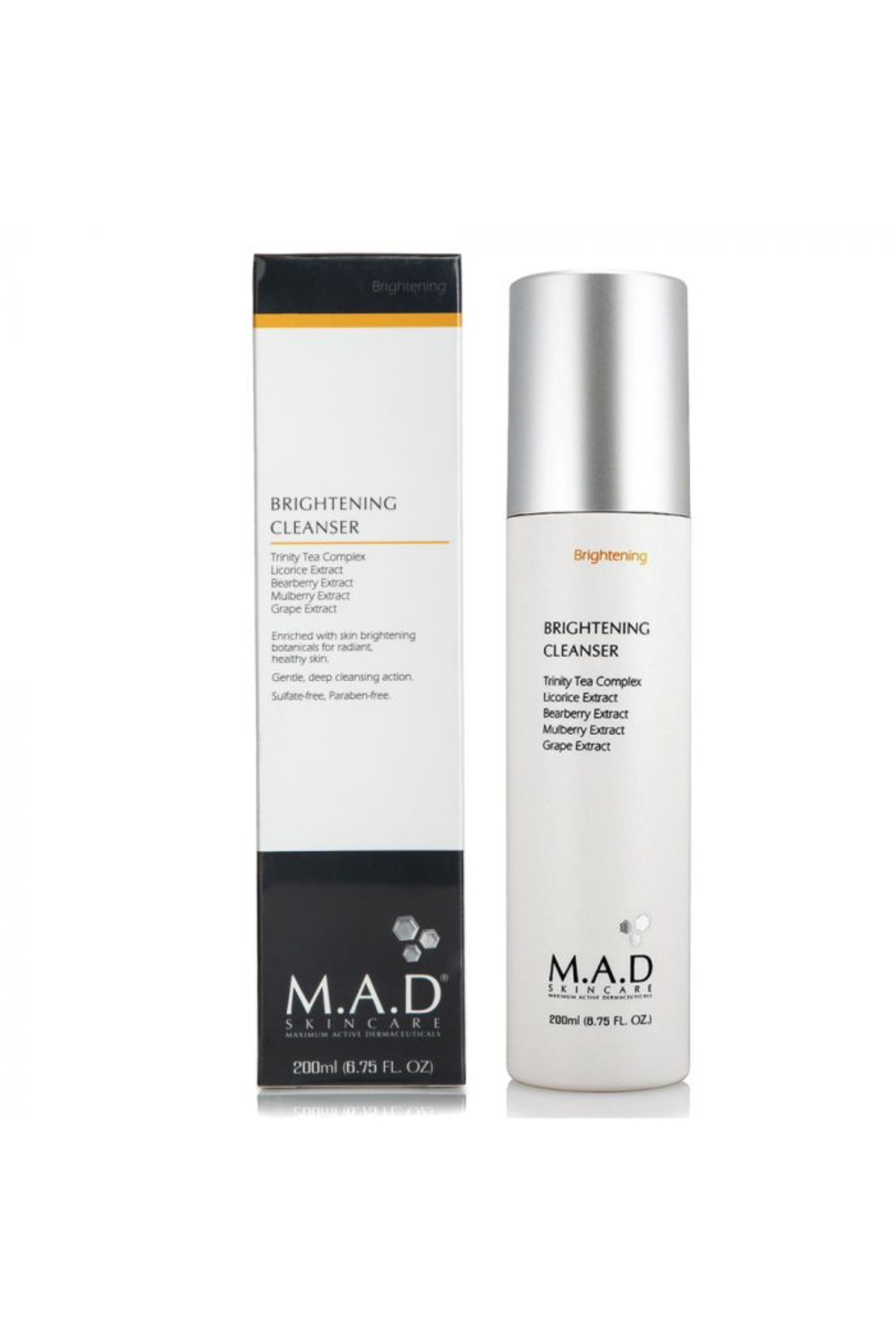 MAD BRIGHTENING CLEANSER 200ML