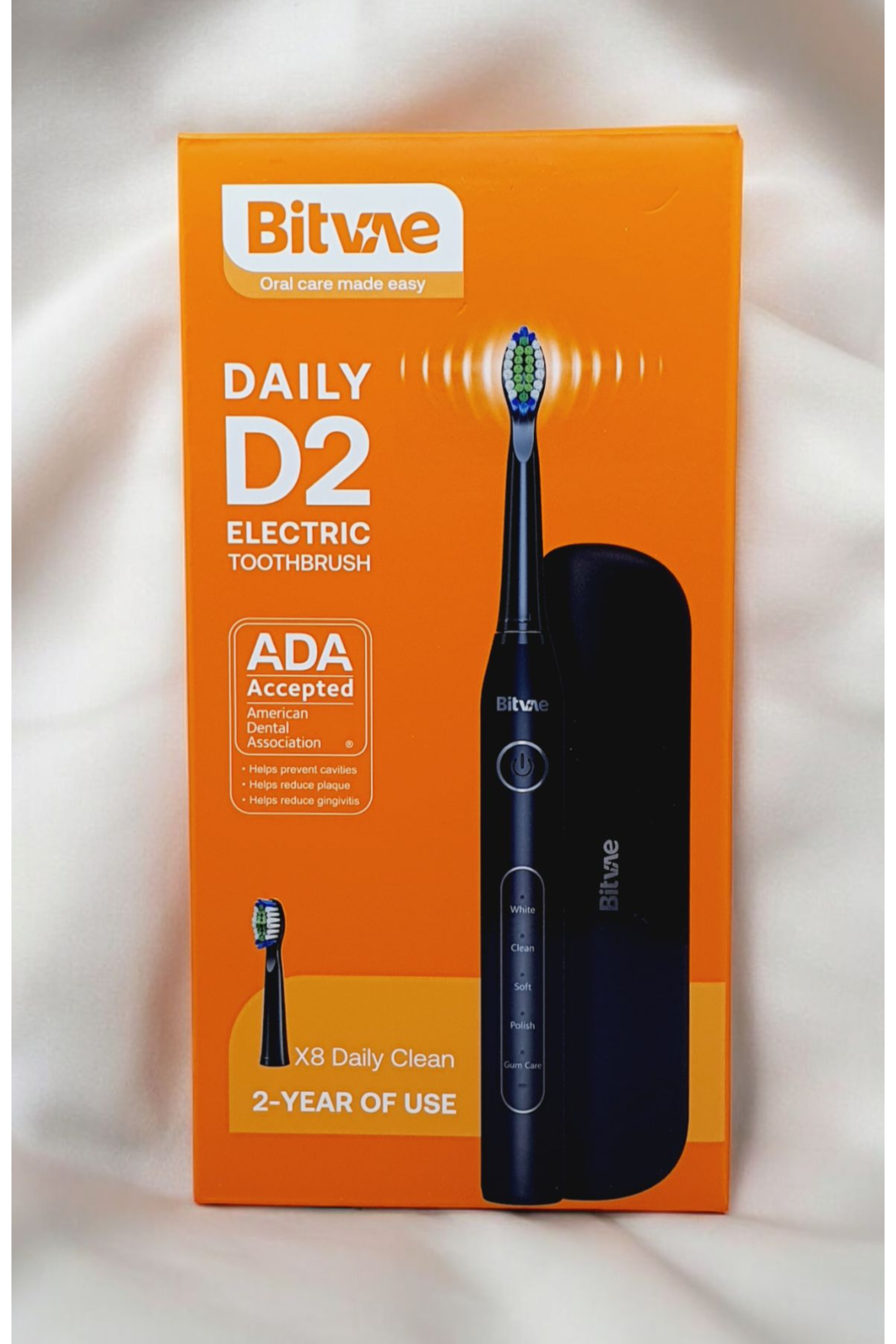 BV D2 ELECTRIC TOOTHBRUSH BLACK