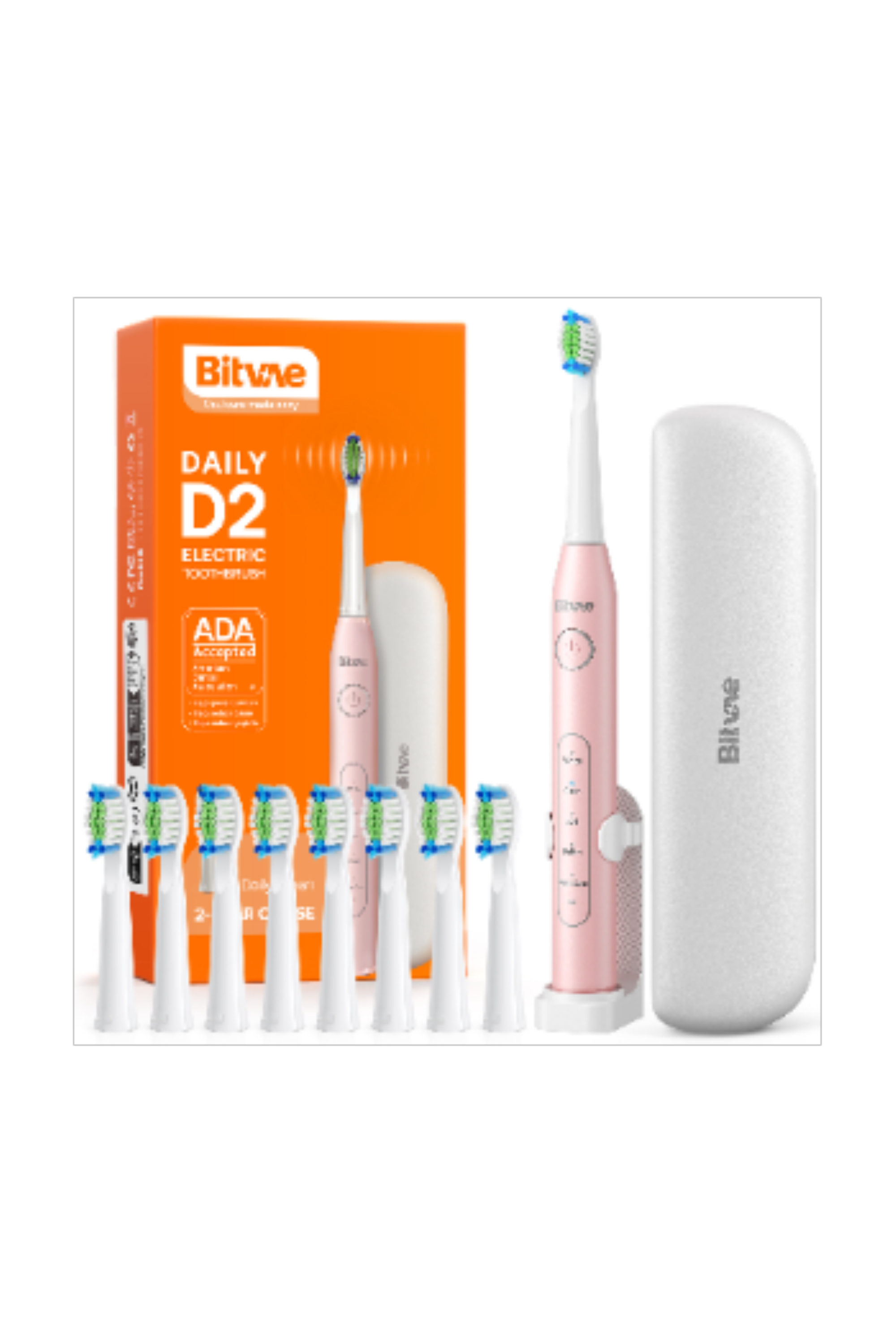 BV D2 ELECTRIC TOOTHBRUSH PINK