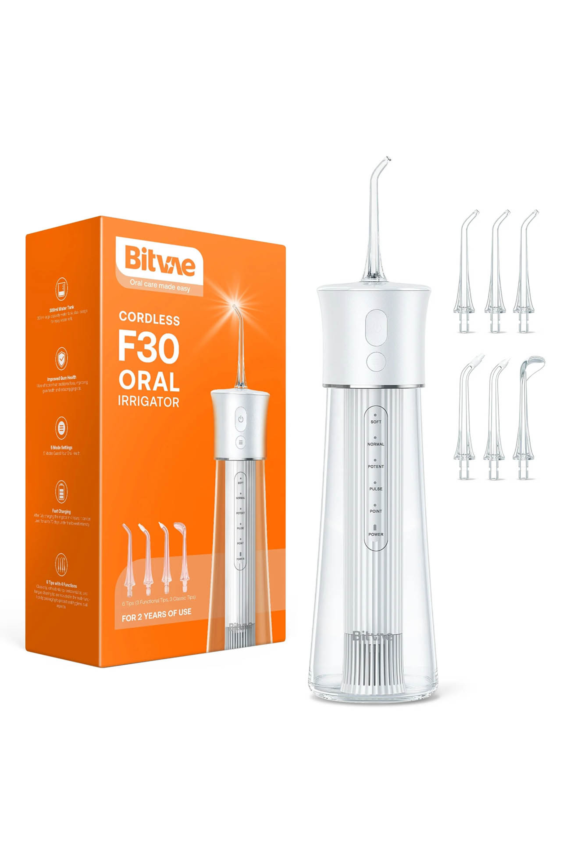 BV F30 WATER FLOSSER WHITE