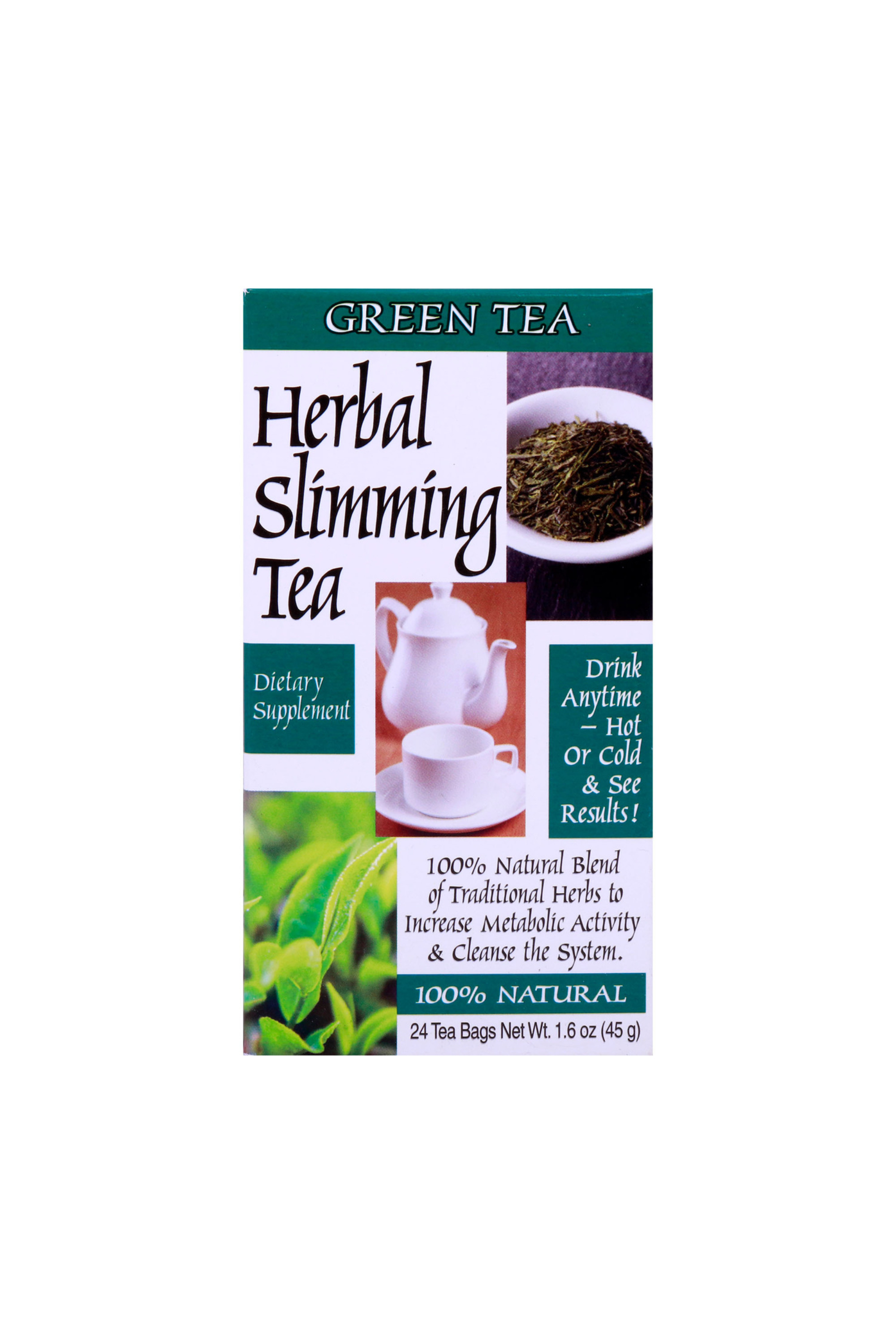 21St Century Slimming Green Herbal Tea 24 PC