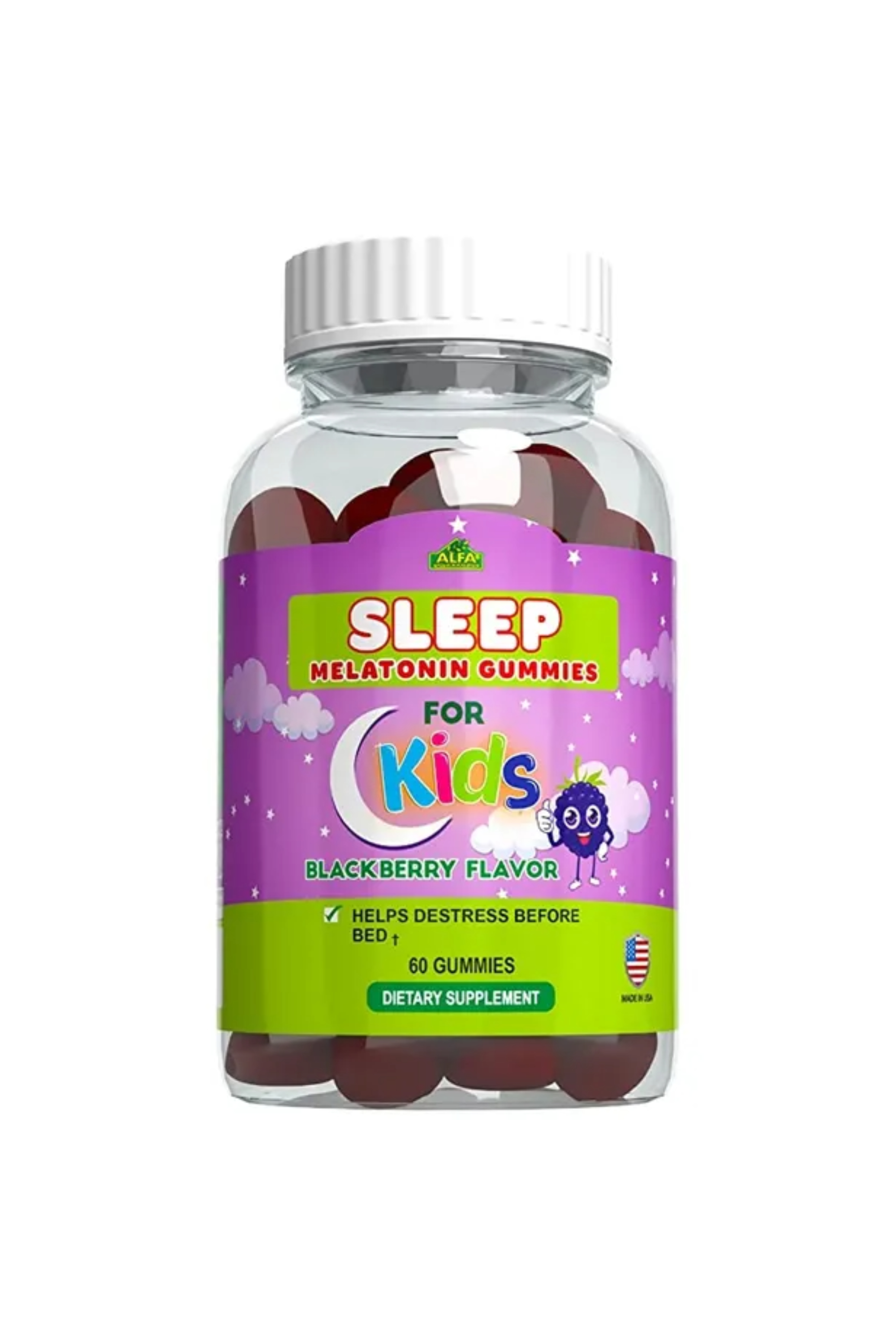 ALFA MELATONIN GUMMIES FOR KIDS 60S