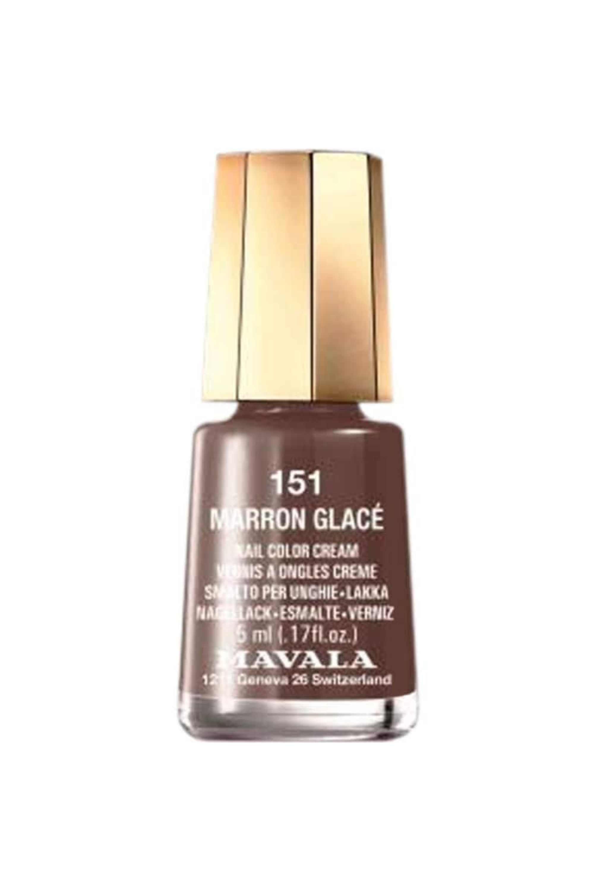 MAVALA NAIL POLISH MARRON GLACE 151 5ML