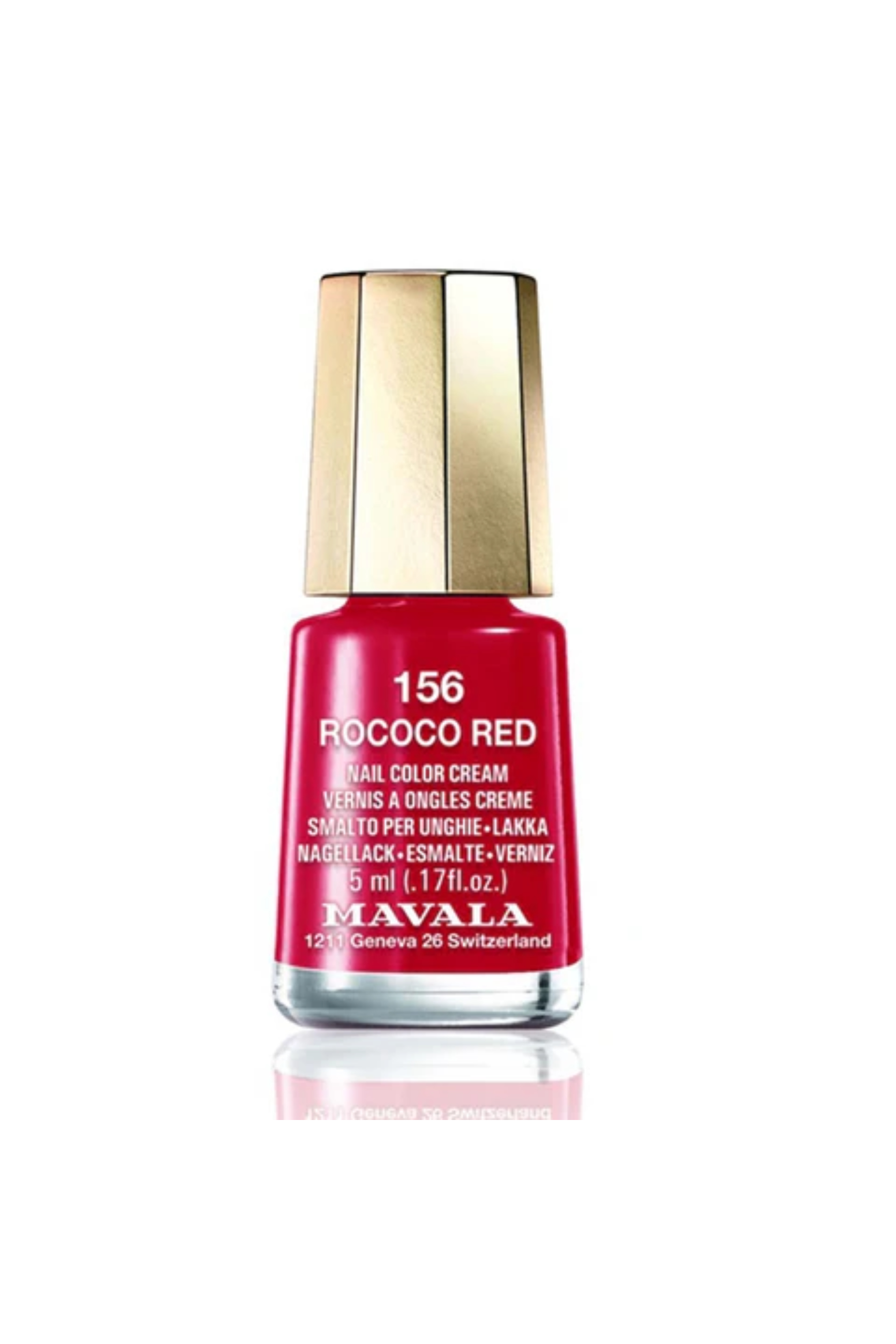 MAVALA NAIL POLISH ROCOCO RED 156 5ML