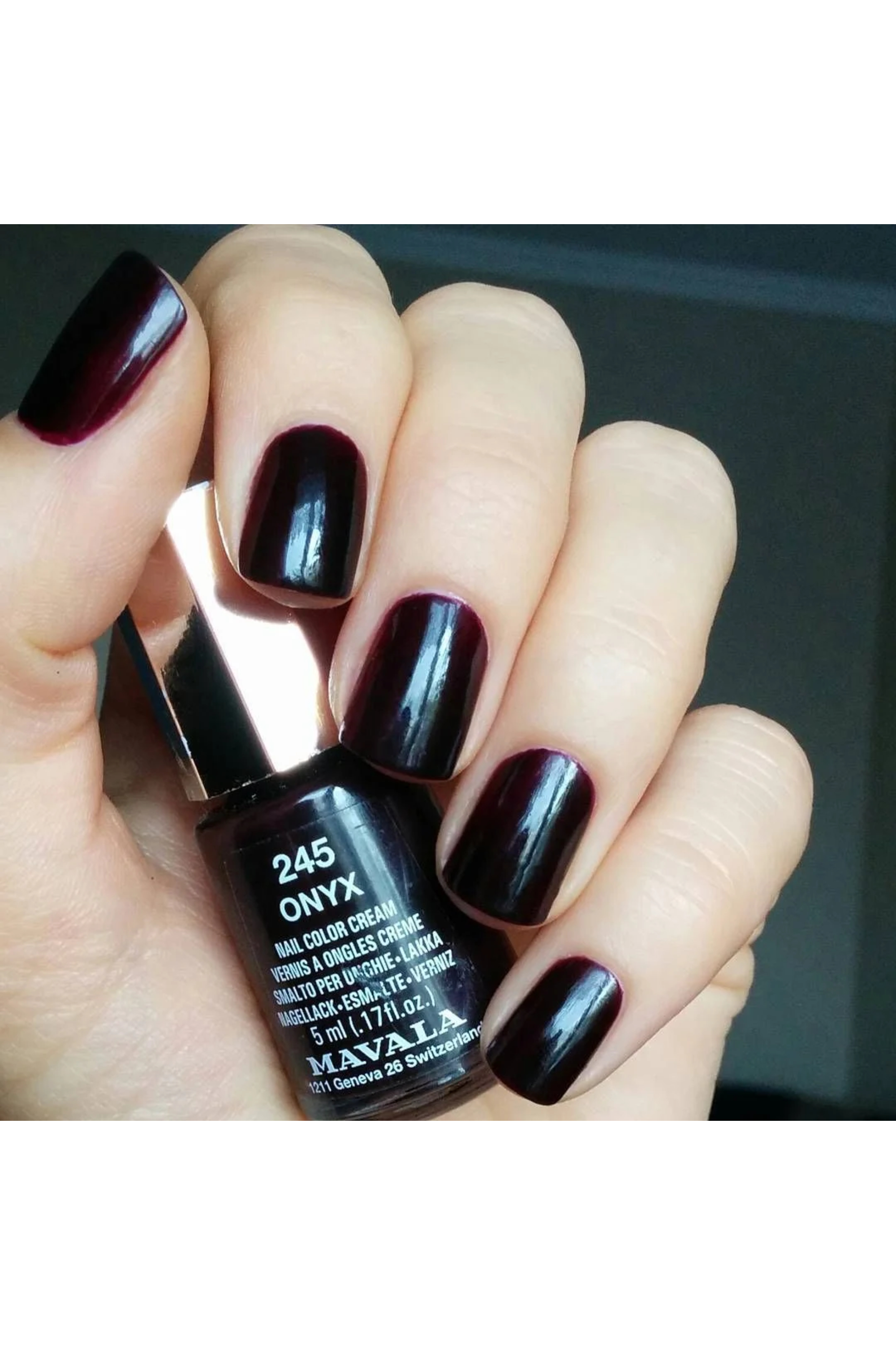 MAVALA NAIL POLISH ONYX 245 5ML