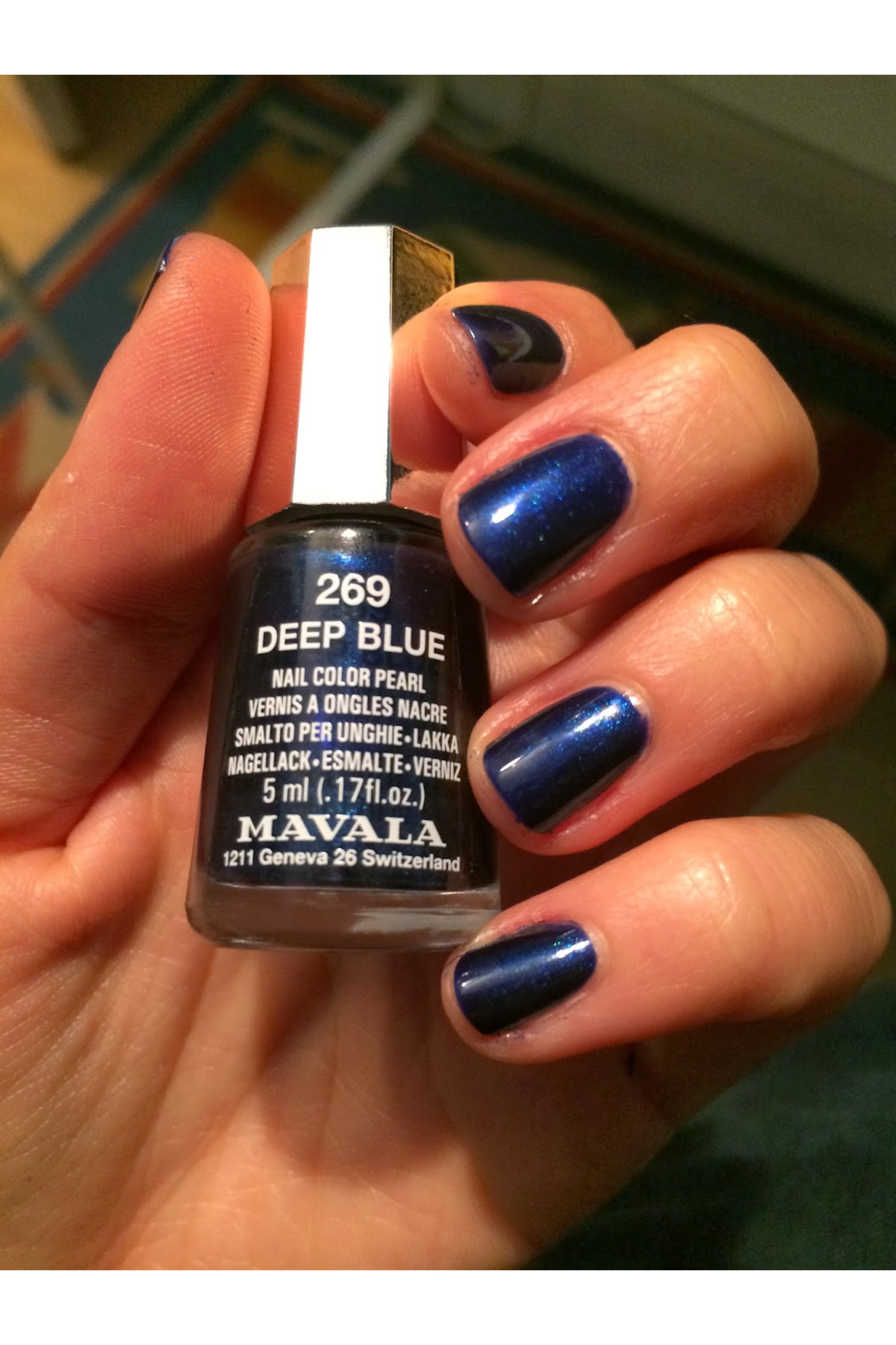 MAVALA NAIL POLISH DEEP BLUE 269 5ML