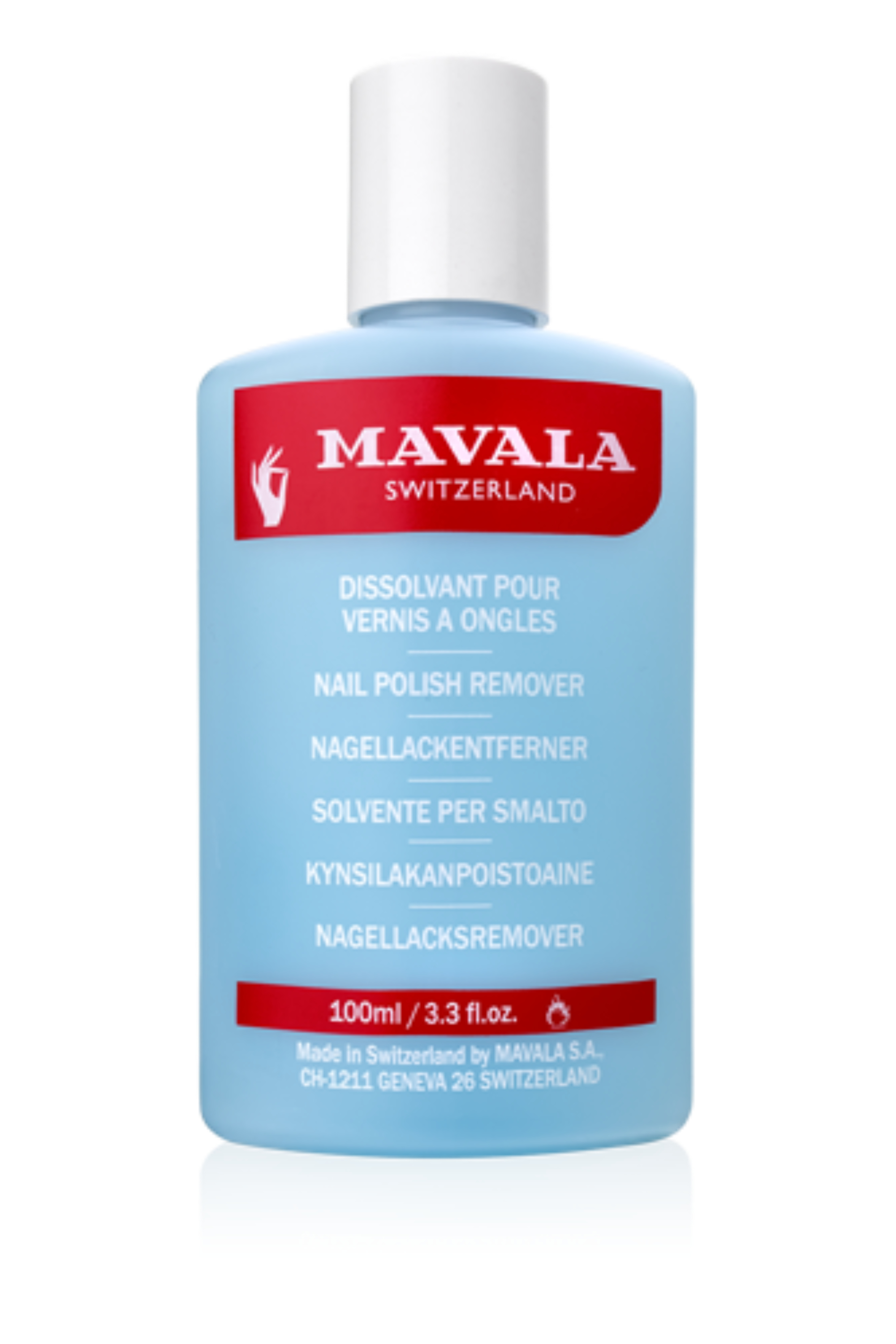 MAVALA NAIL POLISH REMOVER MILD BLUE 100ML 