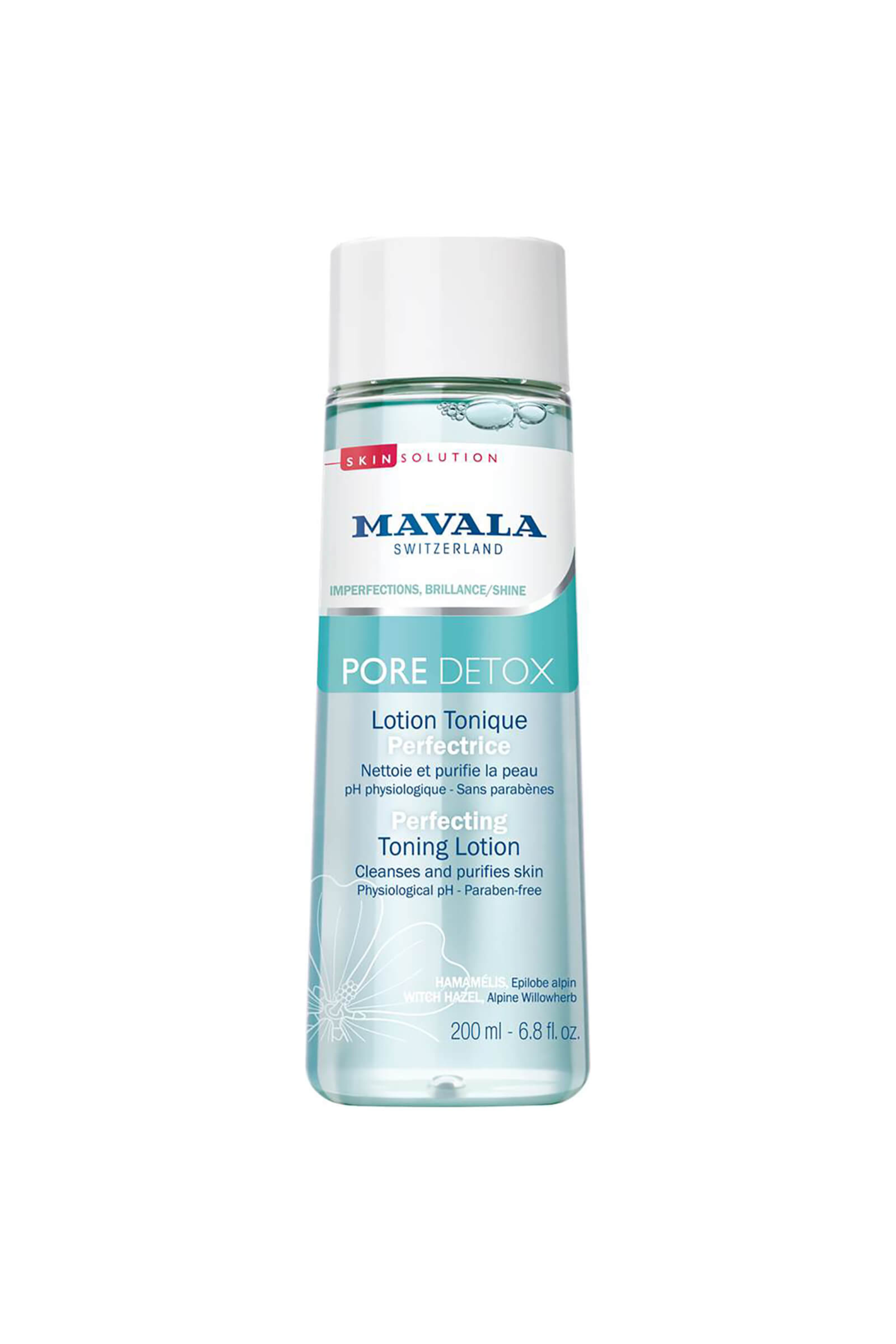 MAVALA SWISS SKIN SOL. PORE DETOX PREFECTING TONING LOTION 200ML