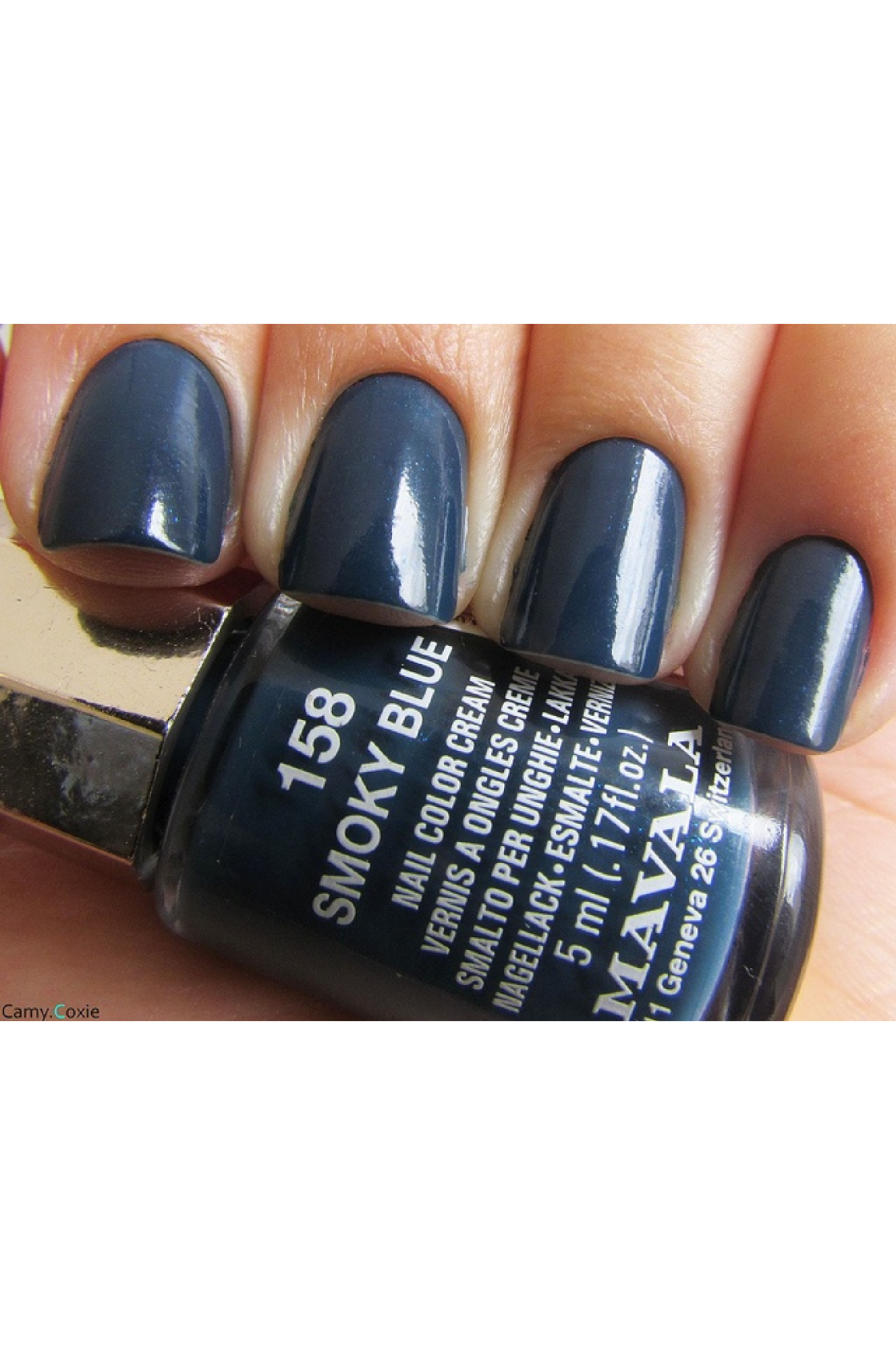 MAVALA NAIL POLISH SMOKY BLUE 158 5ML