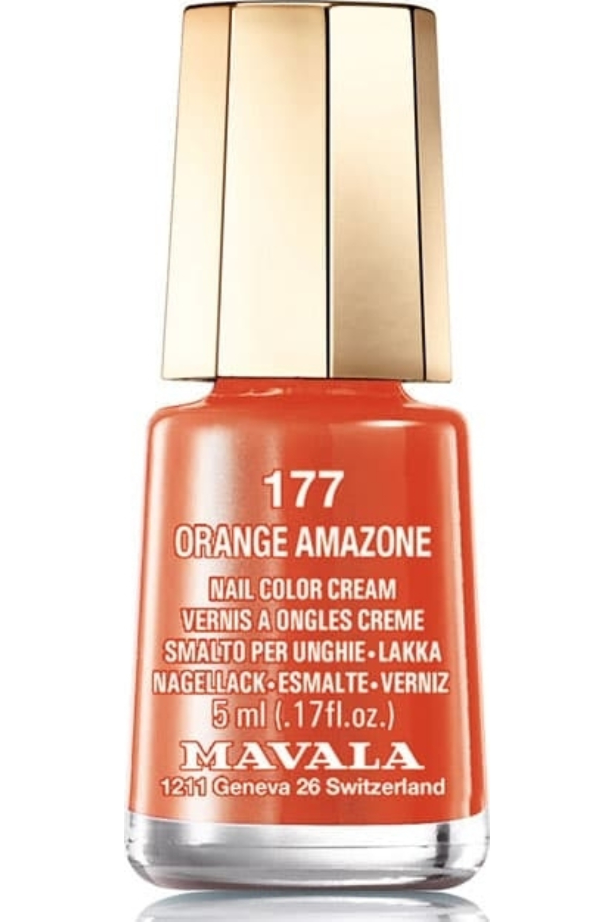 MAVALA NAIL POLISH 177 ORANGE AMAZONE 5ML