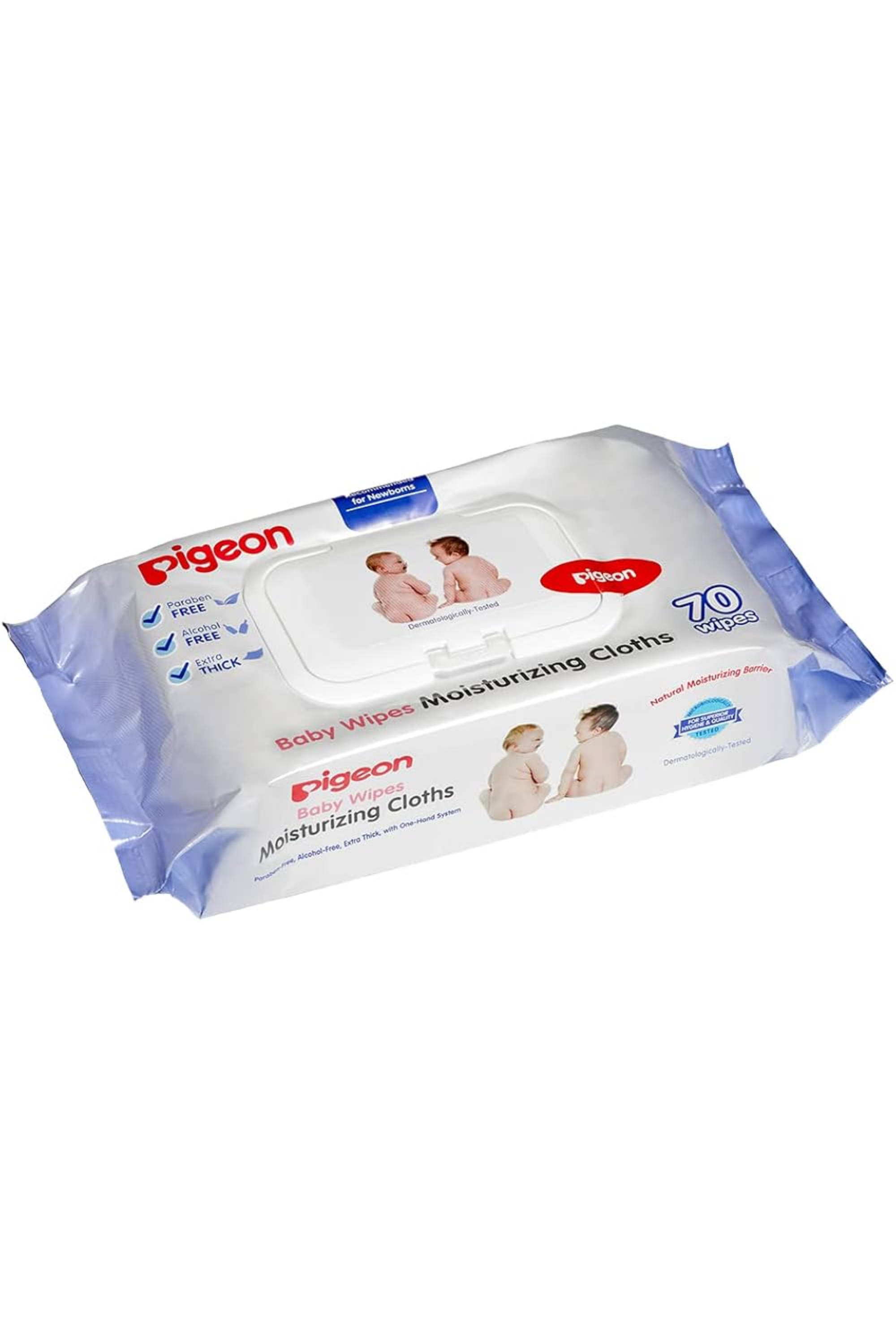 PIGEON BABY WIPES MOISTURIZING CLOTHS 70 S  79493