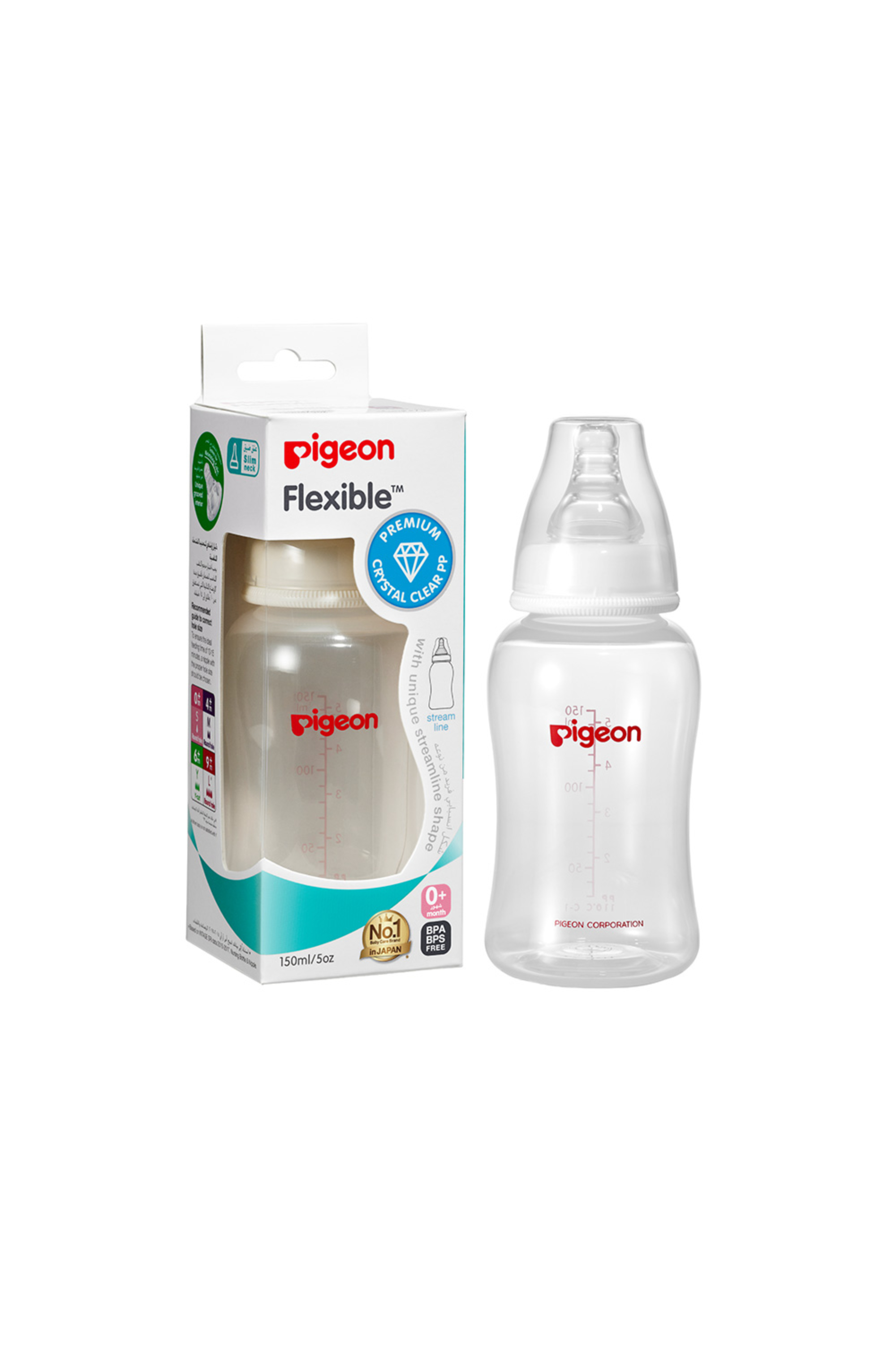 PIGEON STREAMLINE BOTTLE 150 ML PA26651
