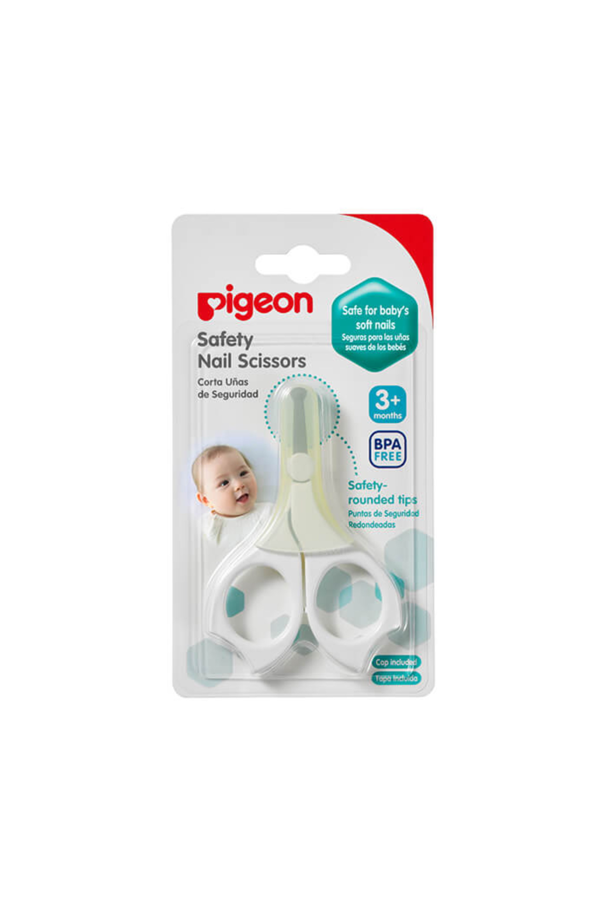 PIGEON BABY SAFETY NAIL SCISSORS (26502)