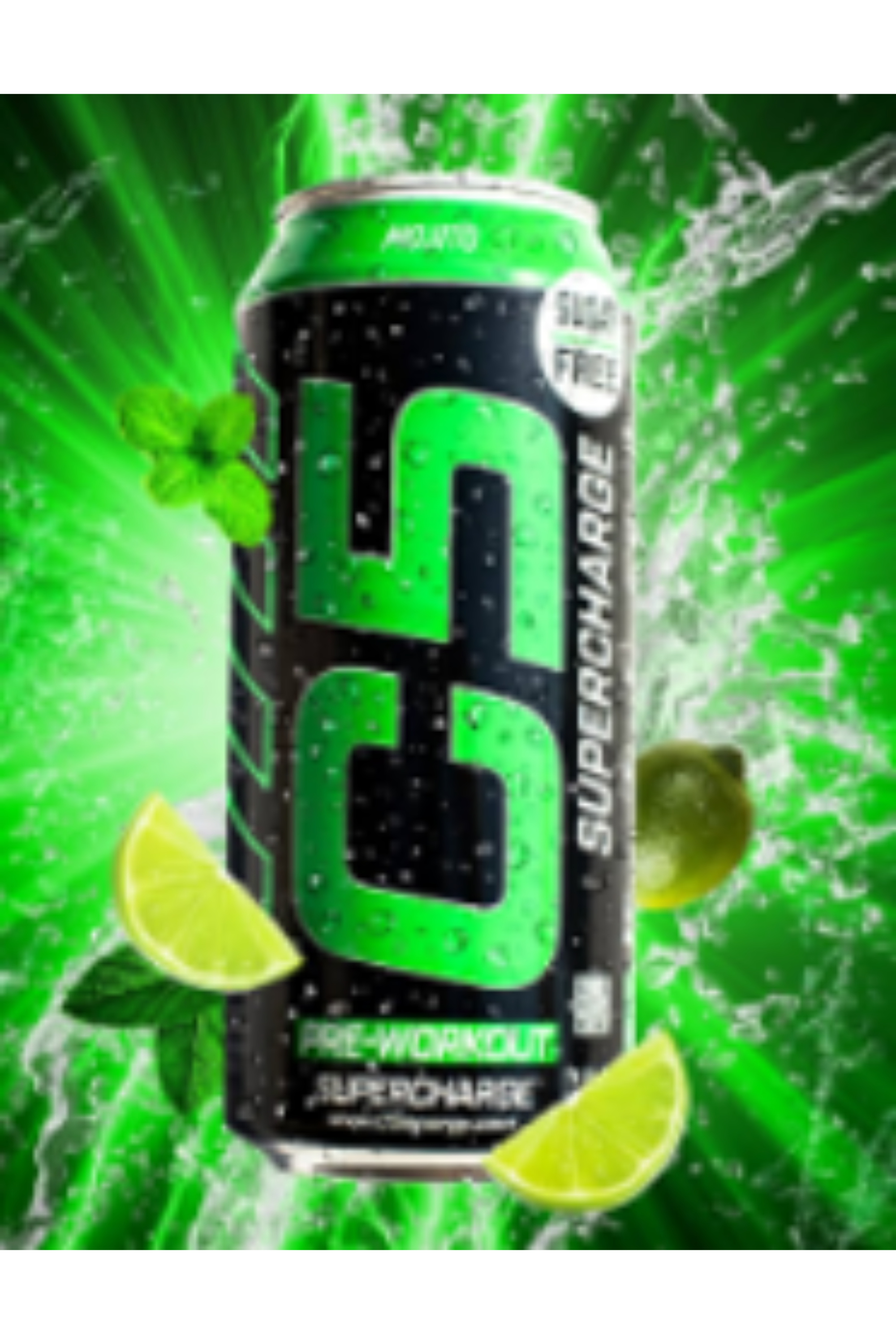 C5 PRE-WORKOUT SUPERCHARGE 473ML MOJITO sugar free