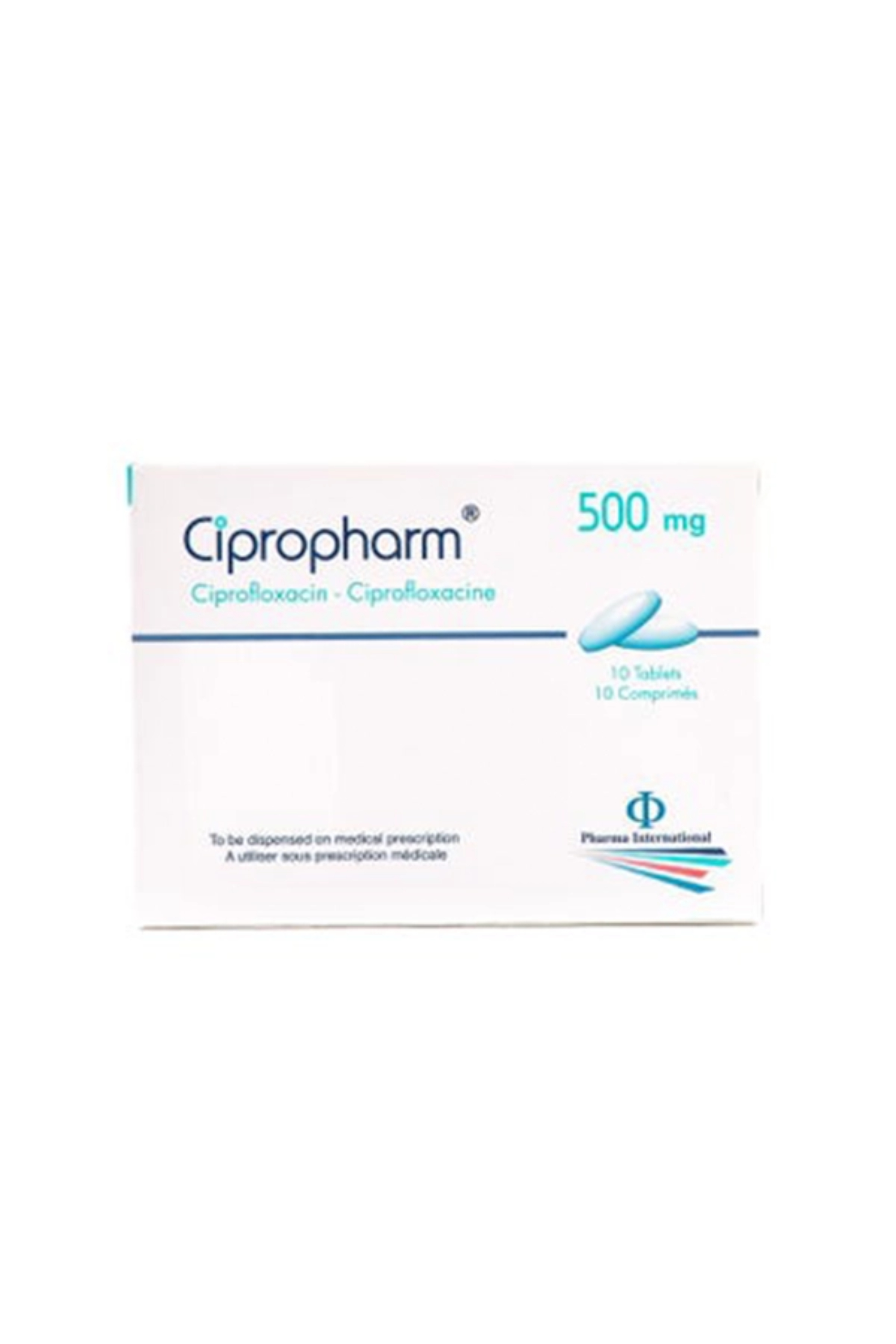 CIPROPHARM 500MG TAB 10'S