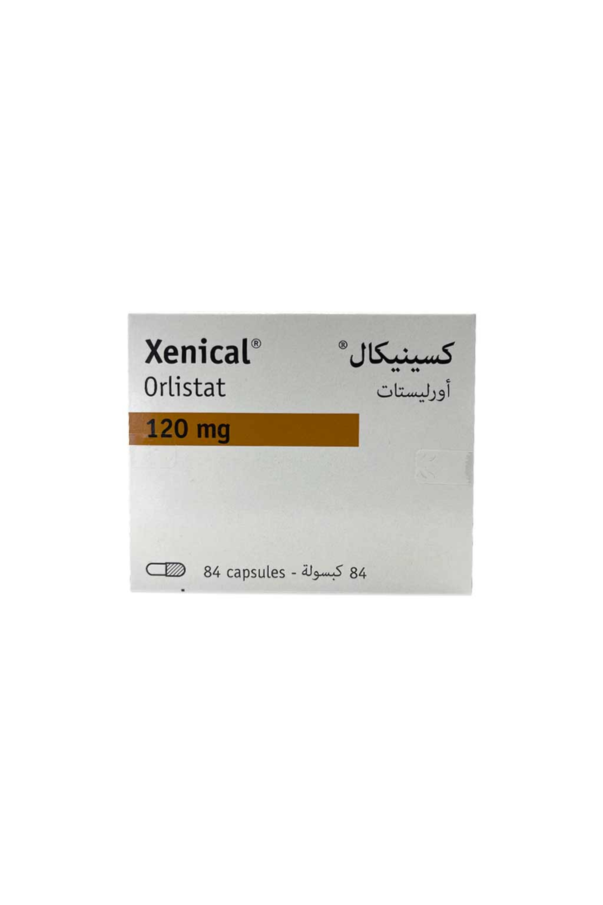XENICAL 120MG CAP 84'S