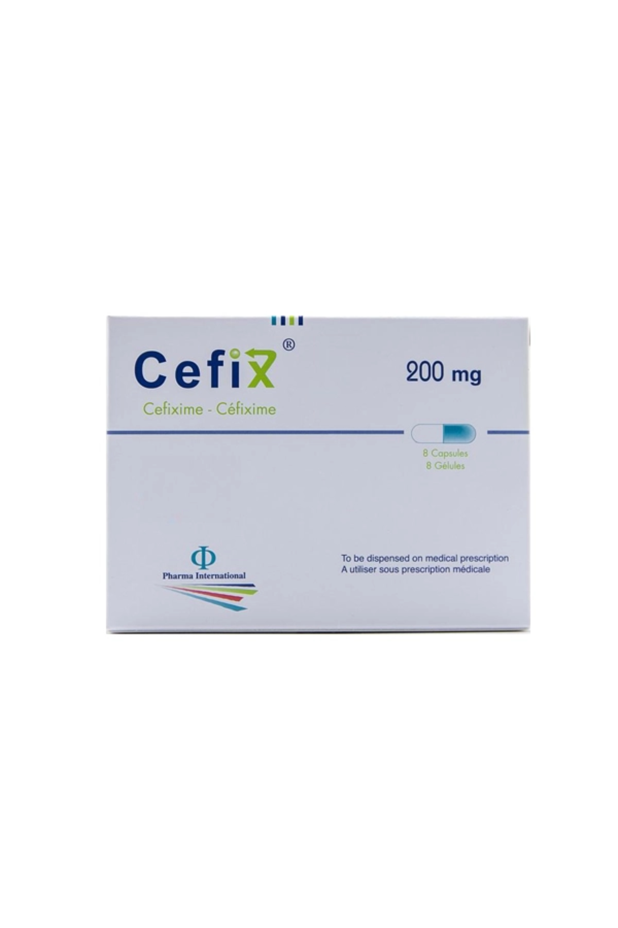 CEFIX 200MG CAPSULES 8'S