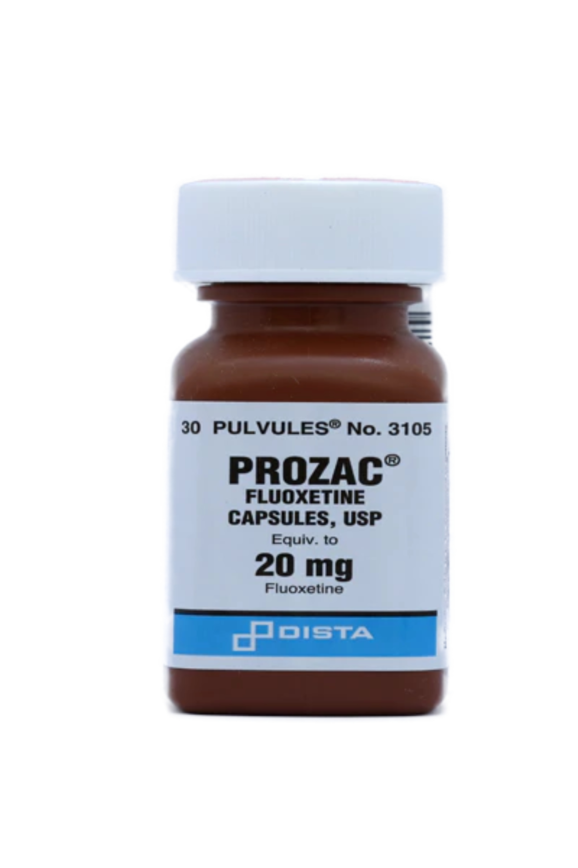 PROZAC 20MG CAP 30'S