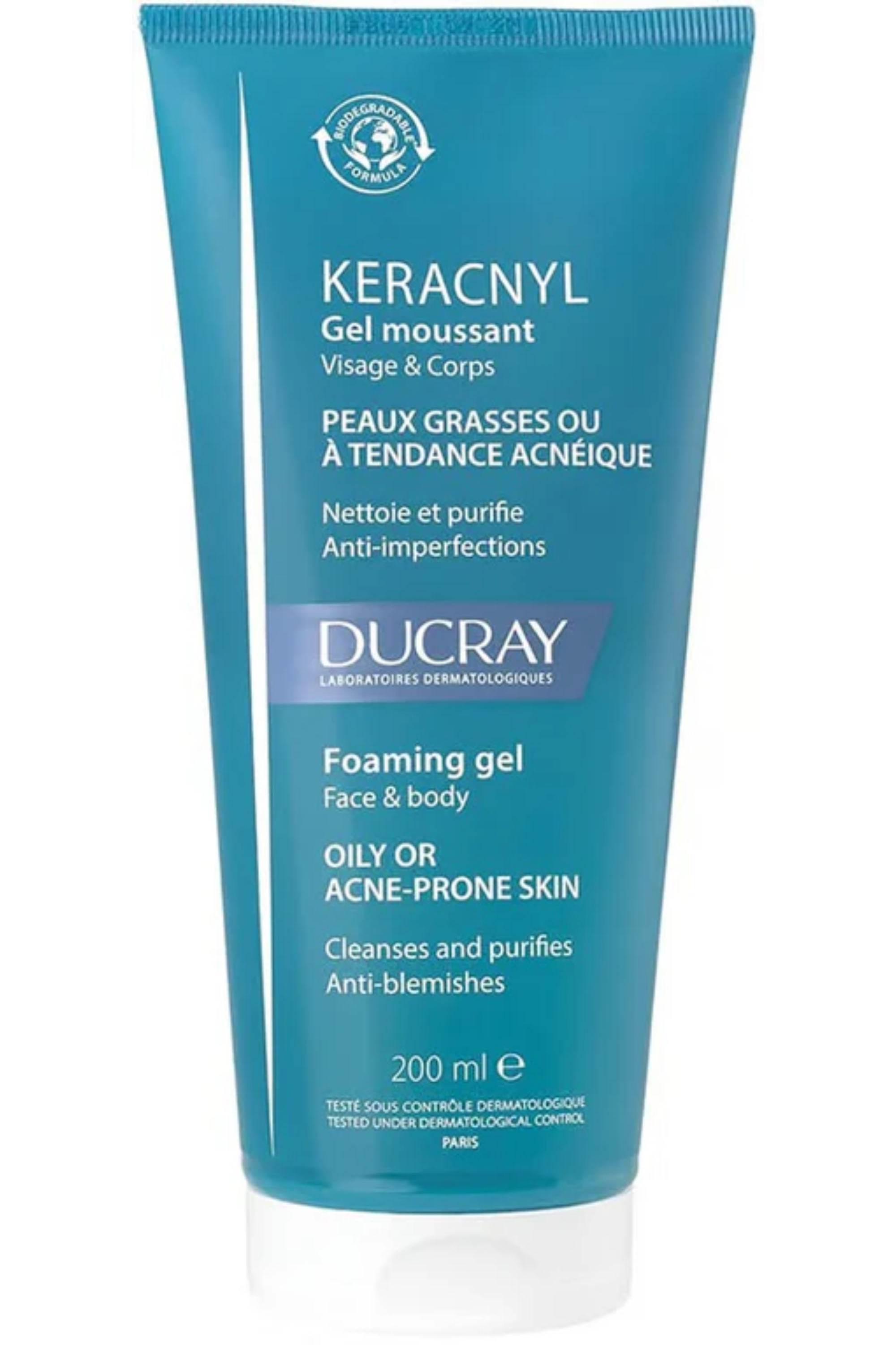 DUCRAY KERACNYL GEL 200ML