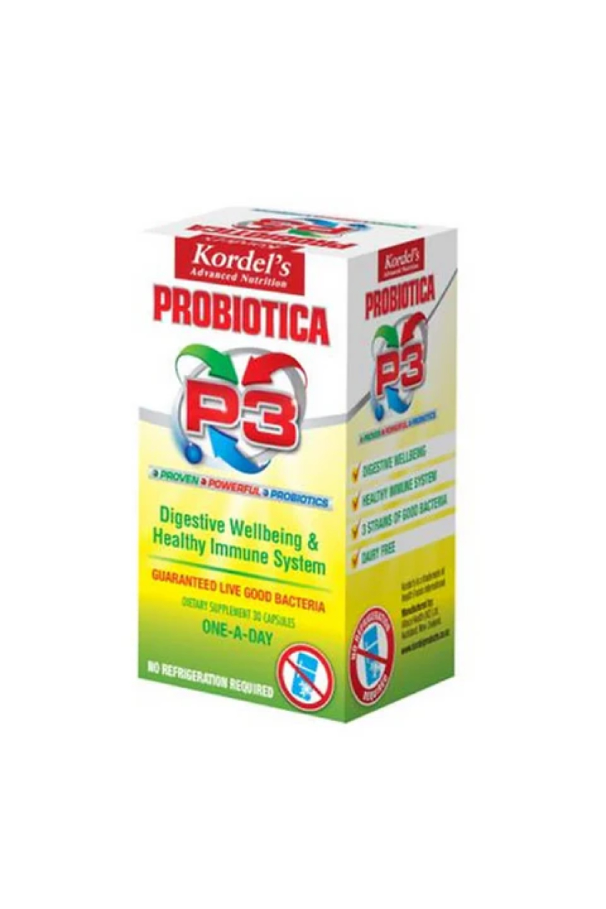 KORDEL'S PROBIOTIC P3 CAP 30'S