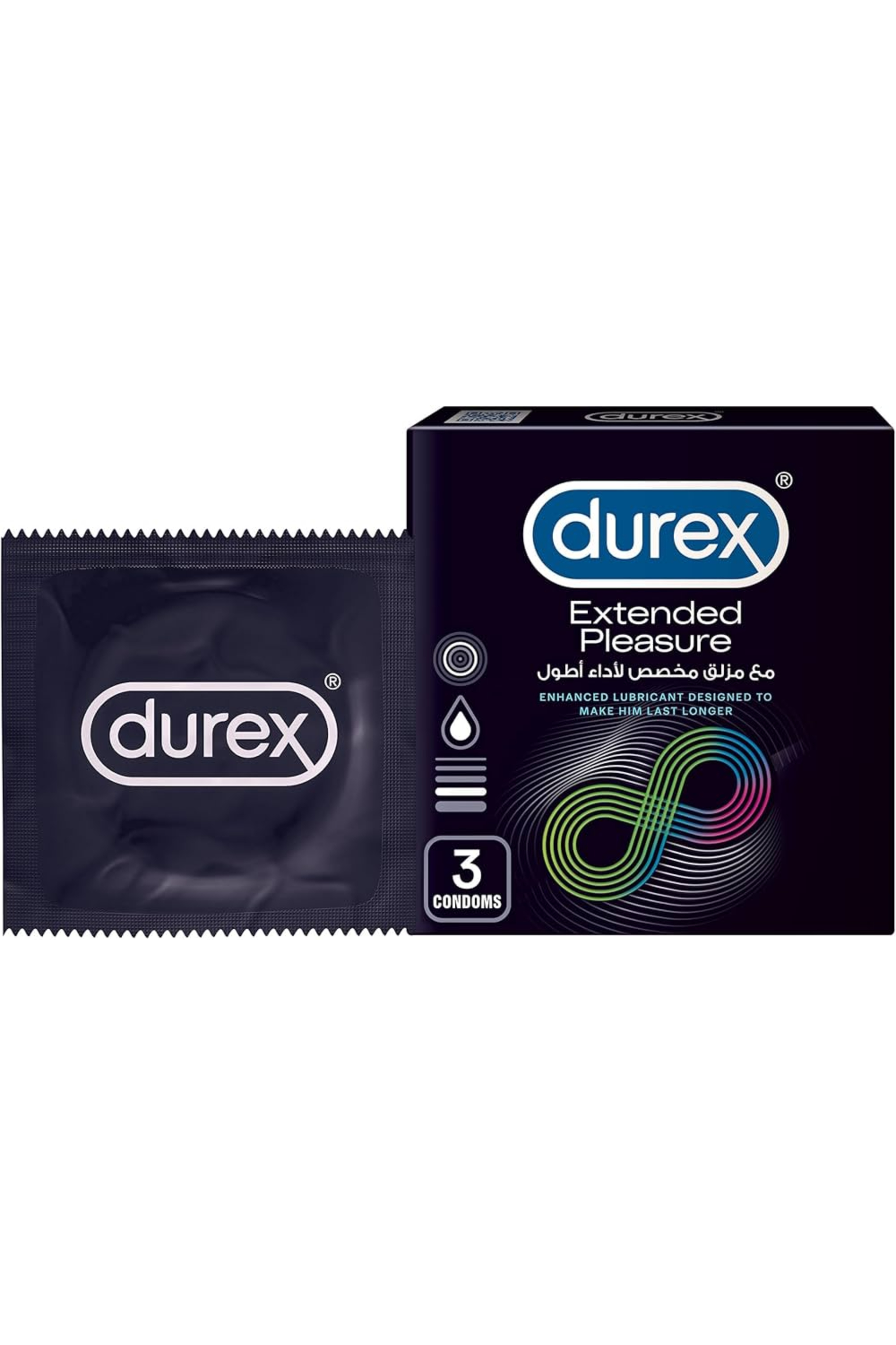 DUREX EXTENDED PLEASURE 3'S
