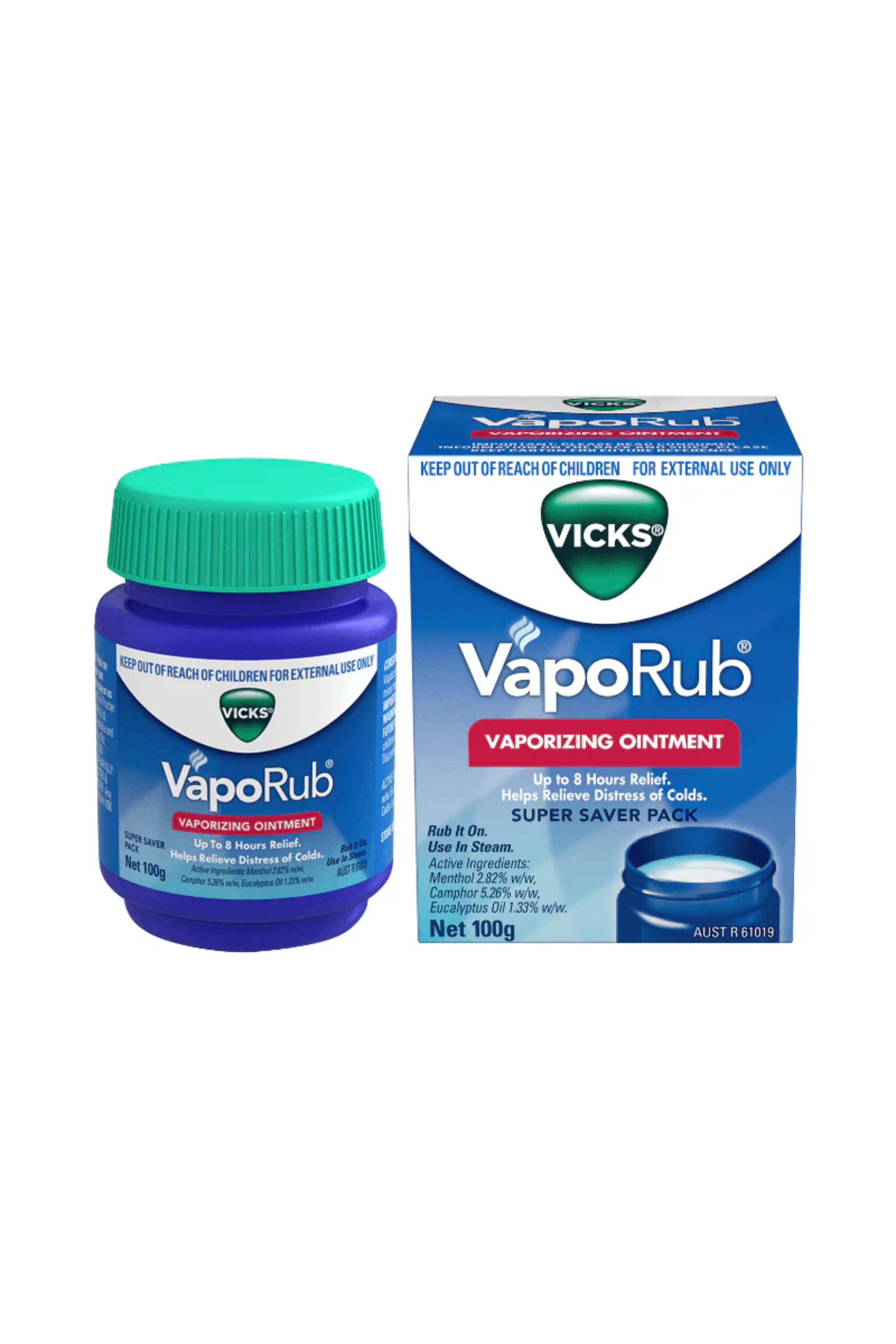 VICKS VAPORUB 100G