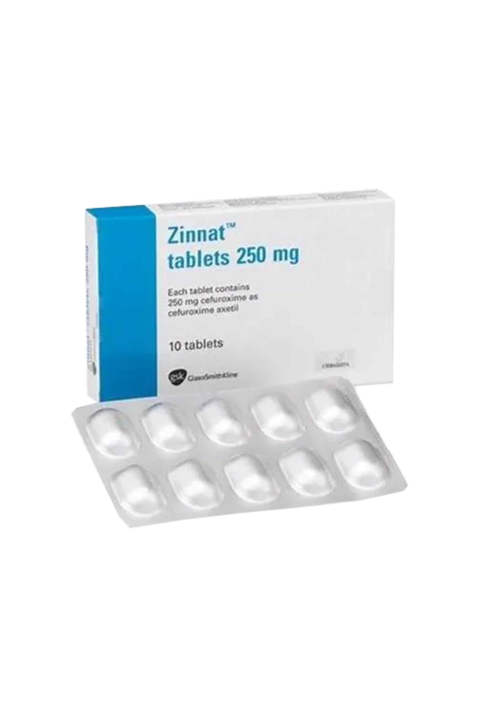 ZINNAT 250MG TAB 10'S