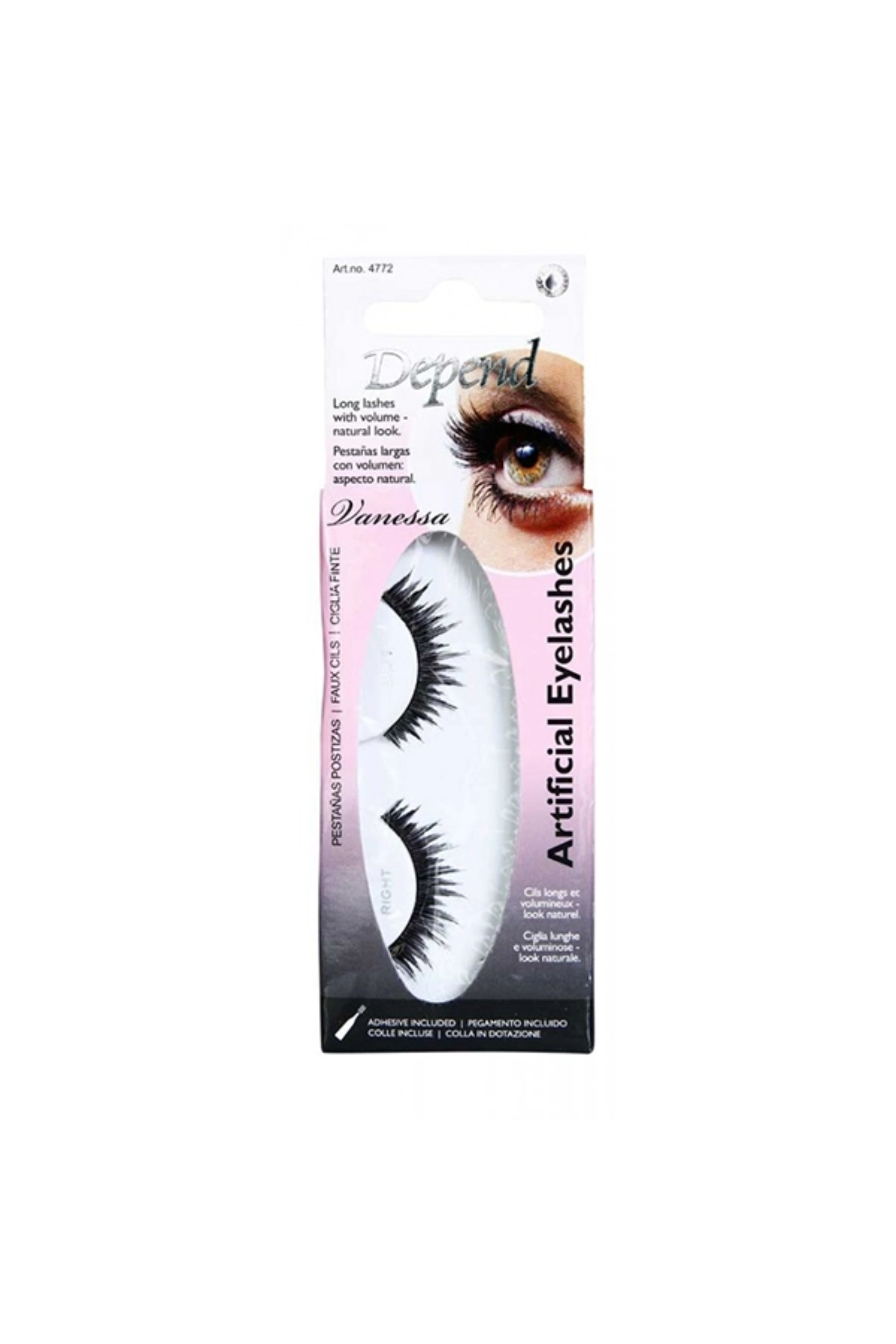 DEPEND ARTIFICIAL EYELASHES VANESSA (4772)