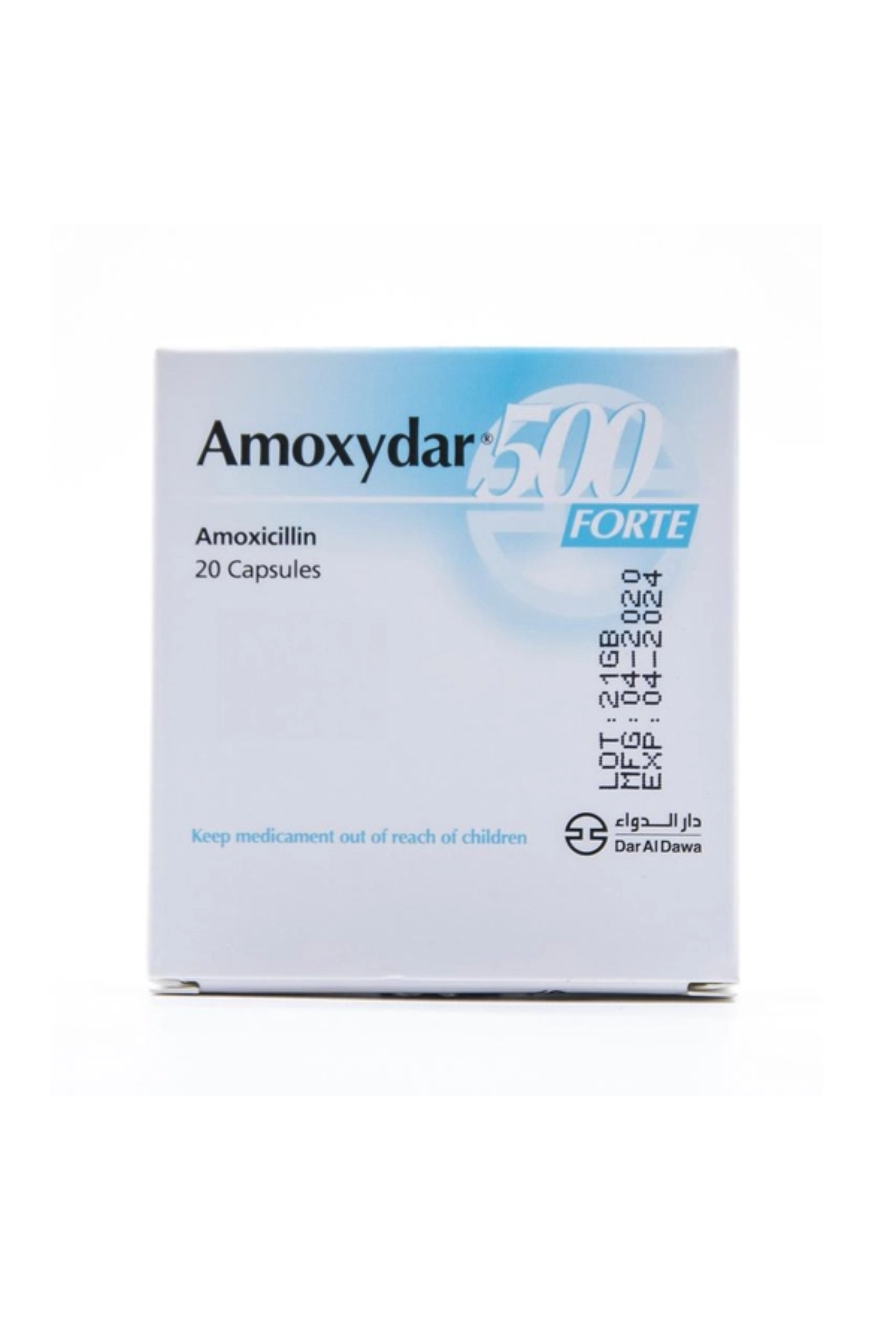 AMOXYDAR FORTE 500MG CAP 20'S