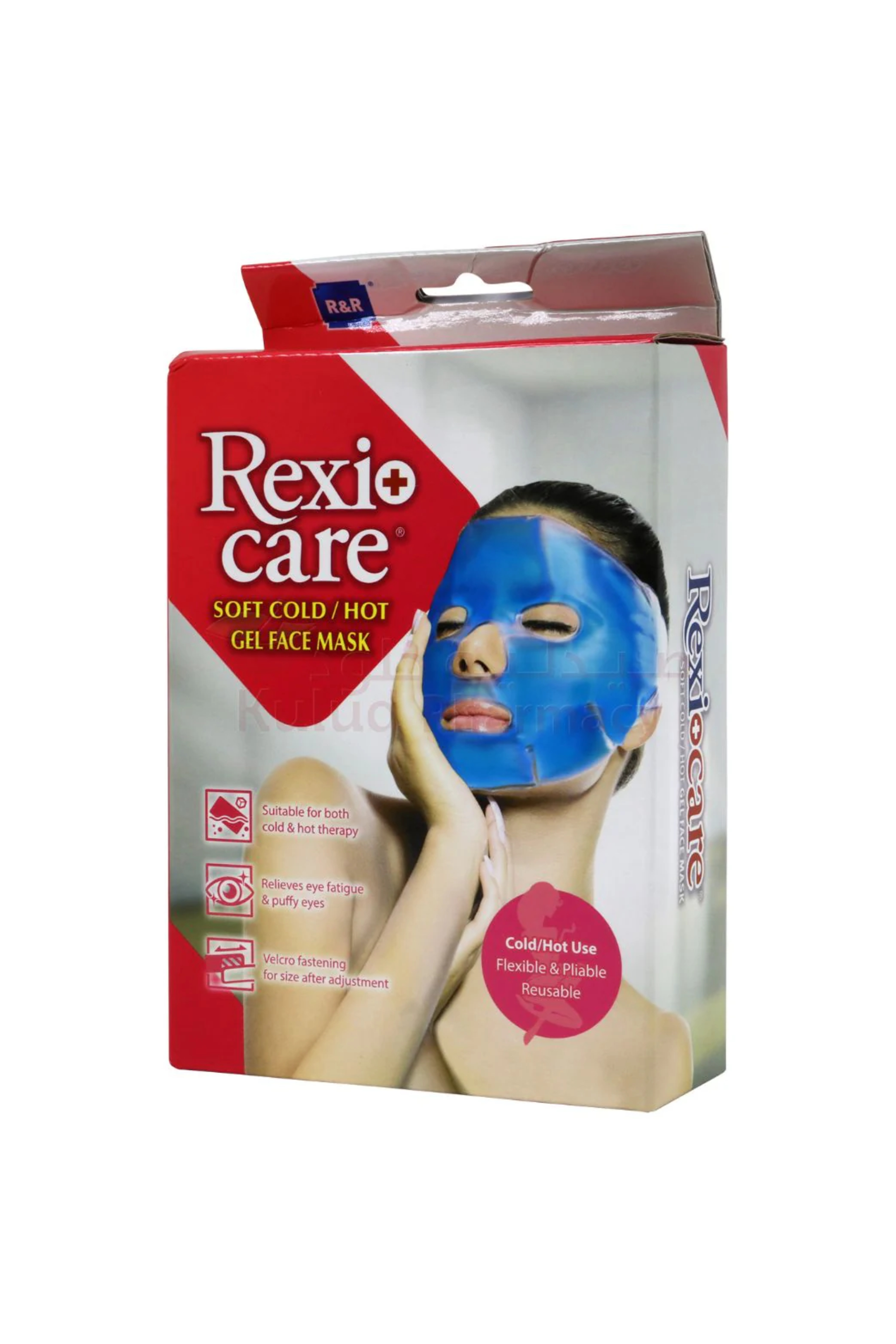 R&R COLD/HOT FULL FACE MASK 27X20CM