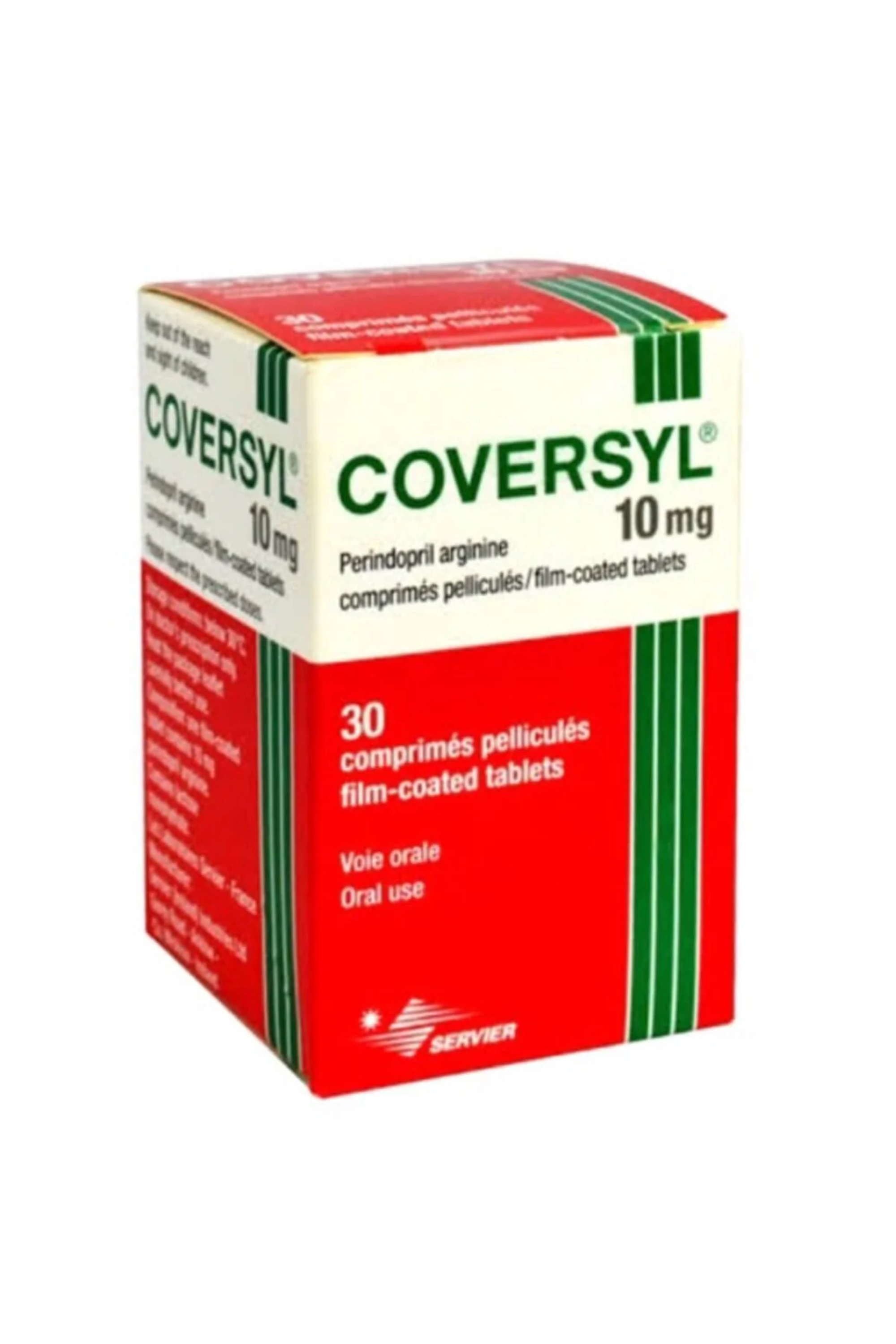 COVERSYL 10 MG TAB 30'S