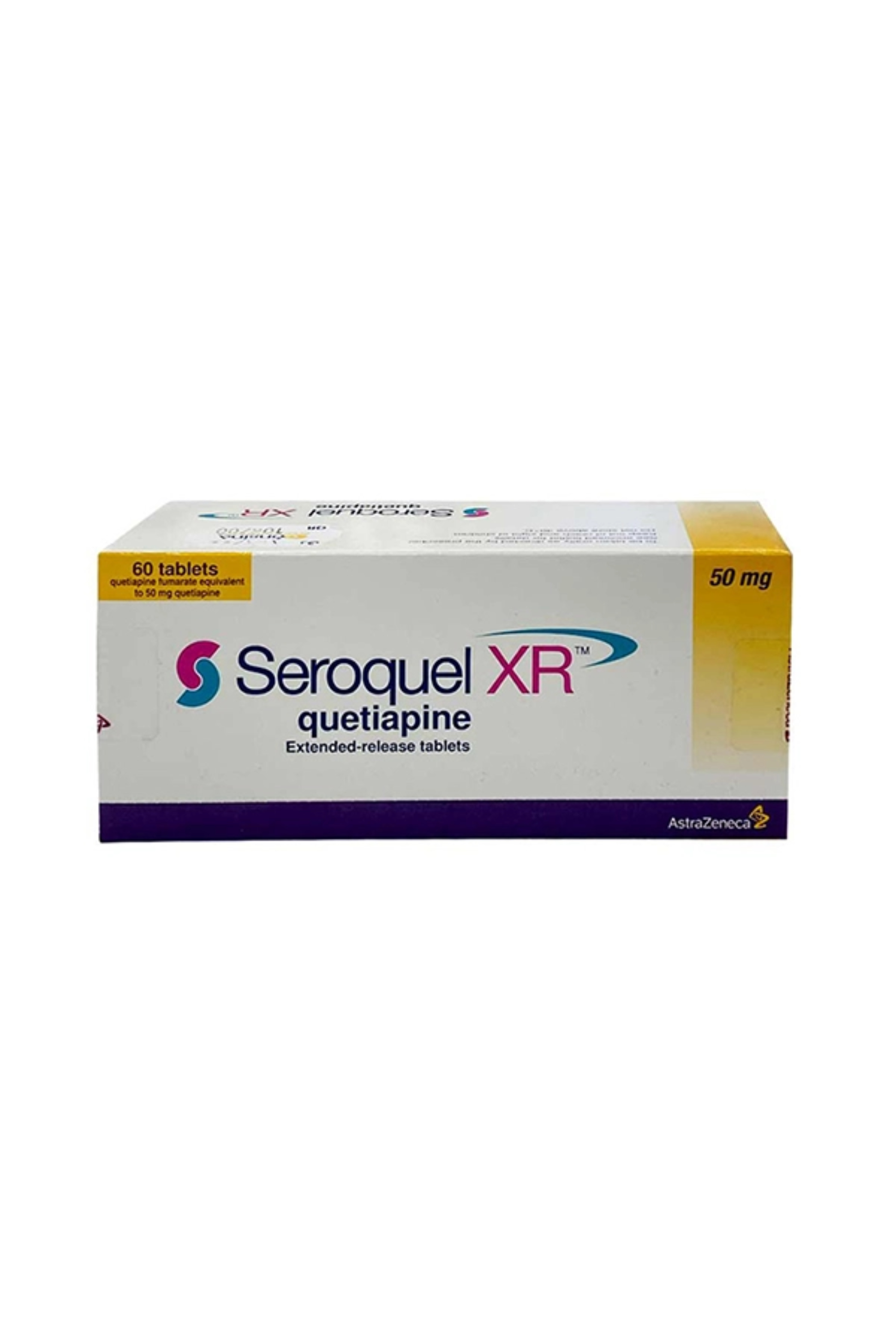 SEROQUEL XR 50MG  TAB 60'S