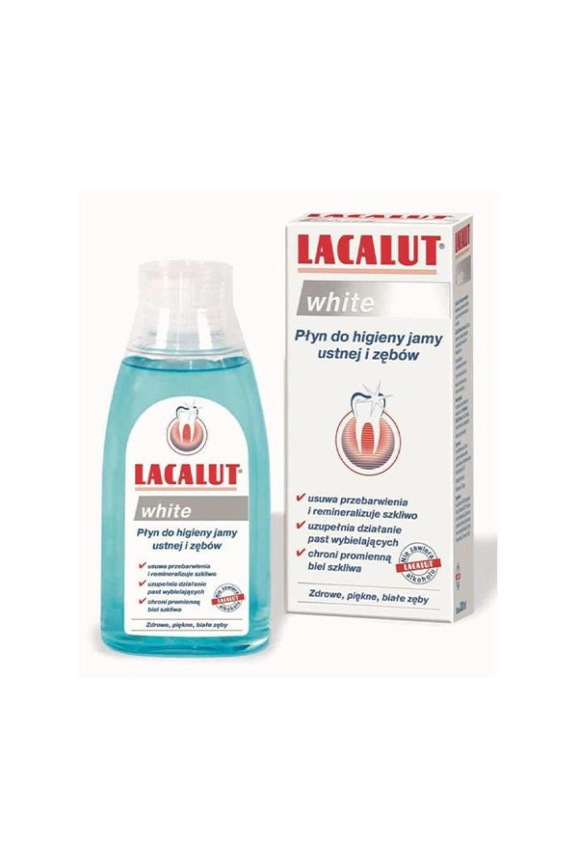 LACALUT MOUTHWASH WHITE 300ML