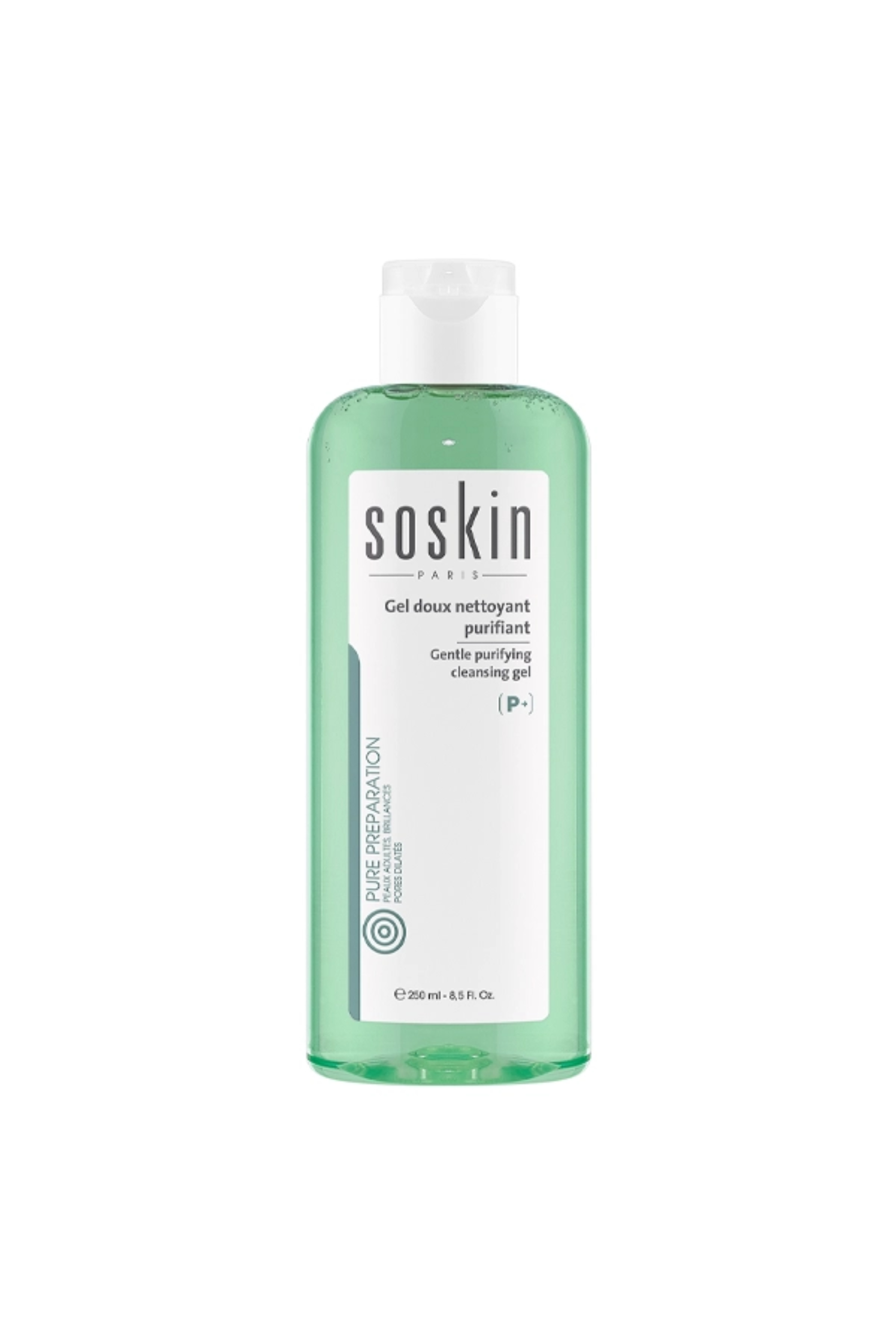 SOSKIN GENTLE PURIFYING CLEANSING GEL 250ML (5230)