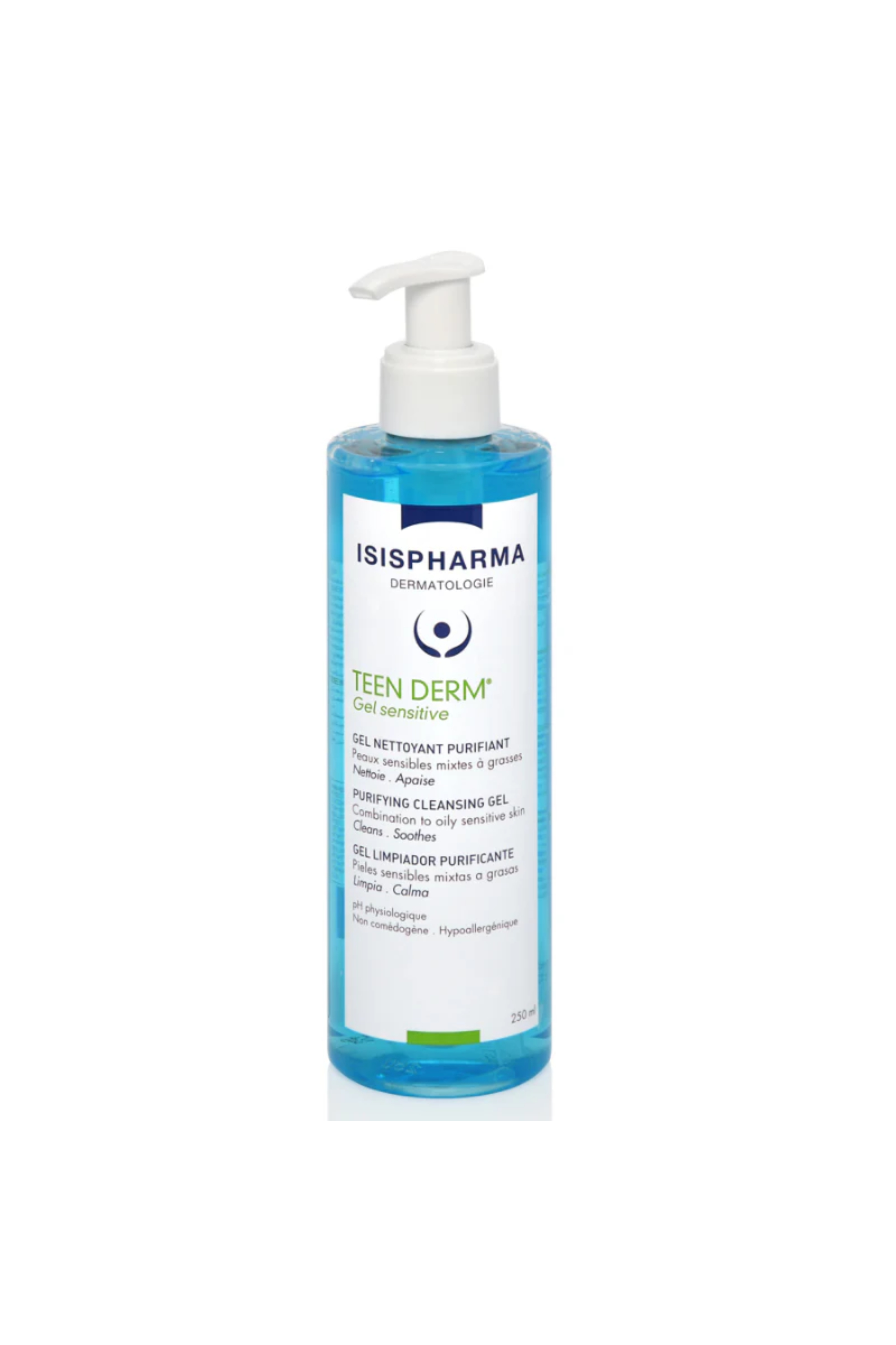 ISIS TEENDERM GEL SENSITIVE 250ML