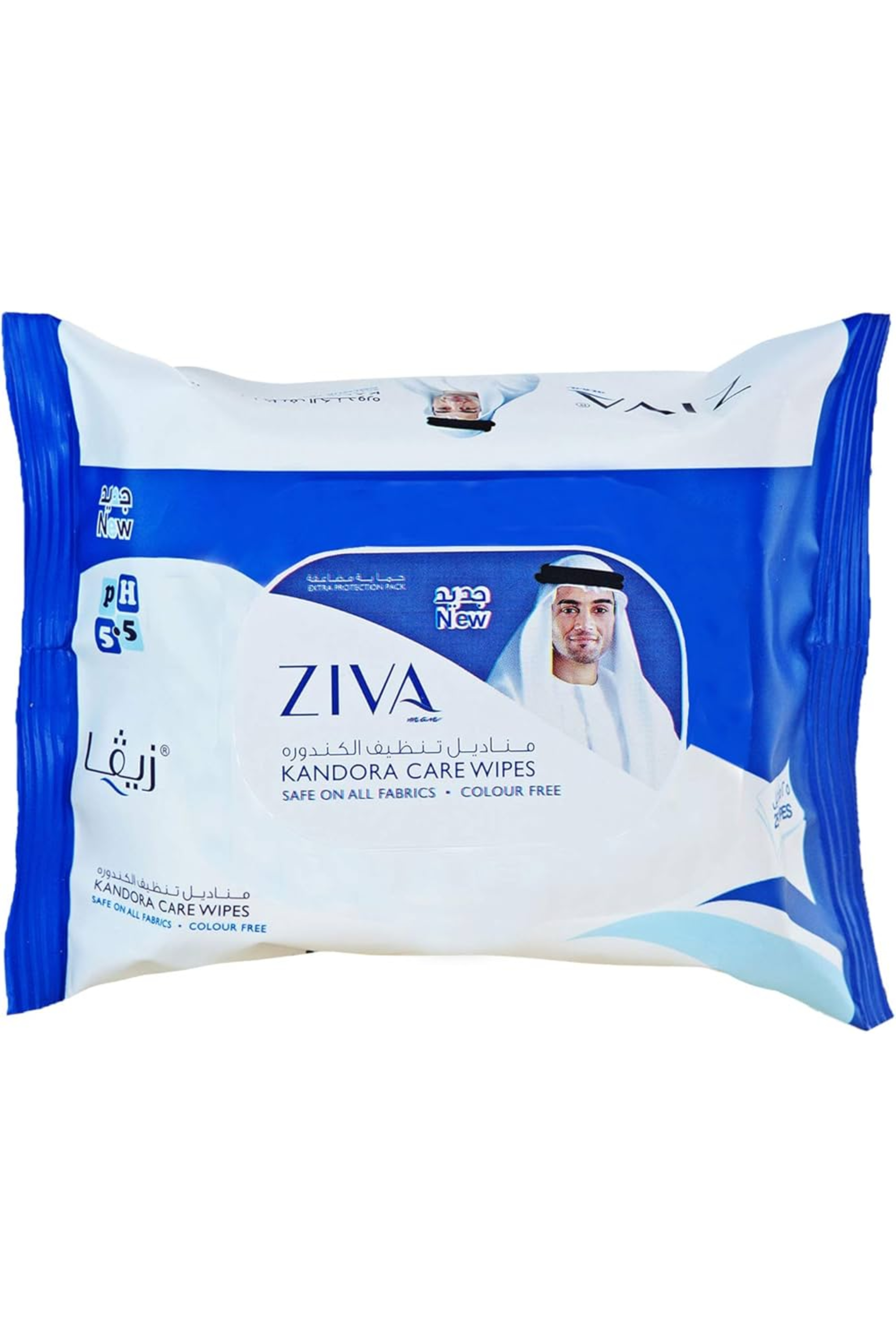 ZIVA KANDOORA CARE 25 WIPES FLOWPACK (ZW010)