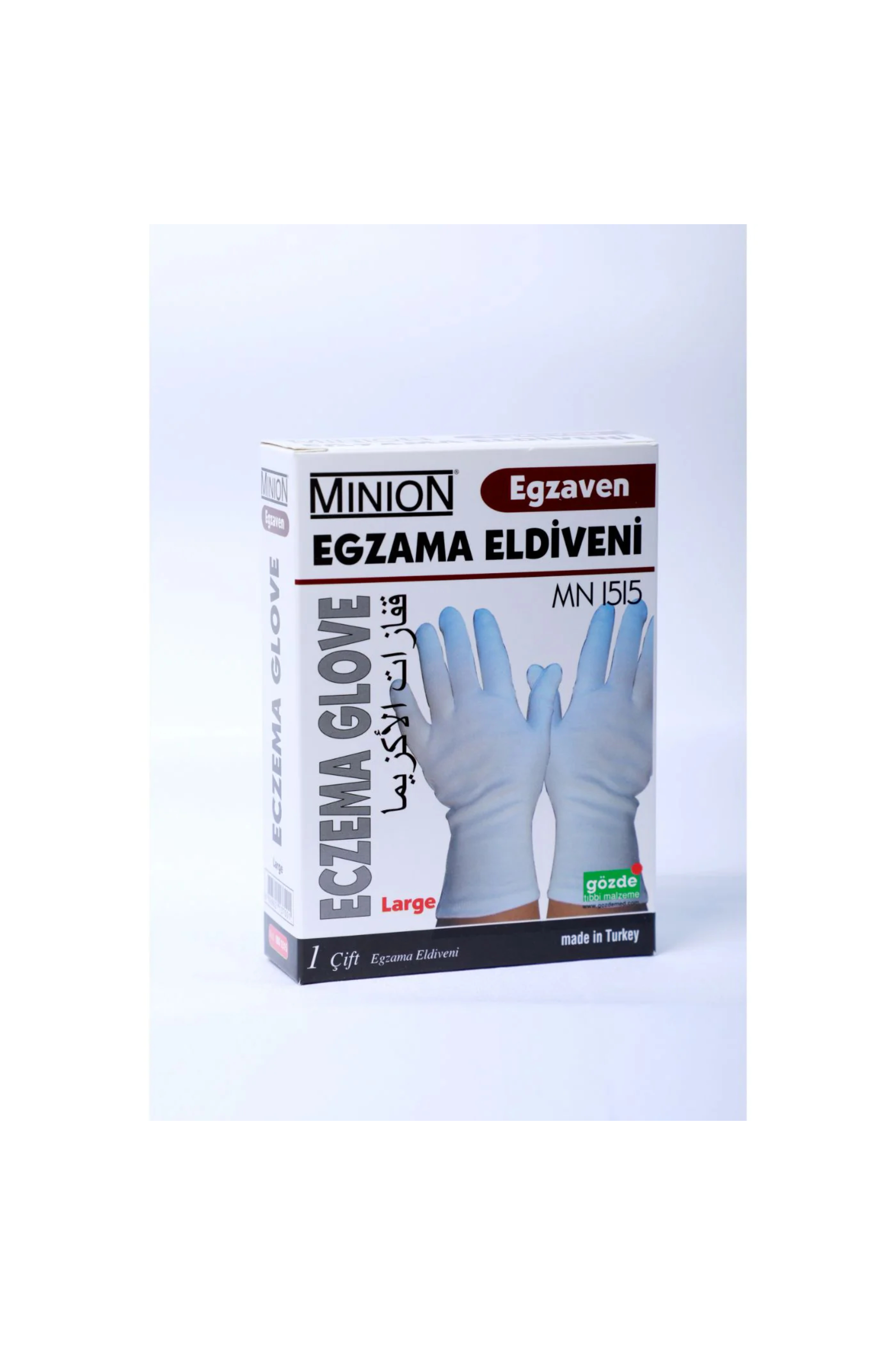 MINION ECZEMA COTTON GLOVES S,M.L (ASSORTED)