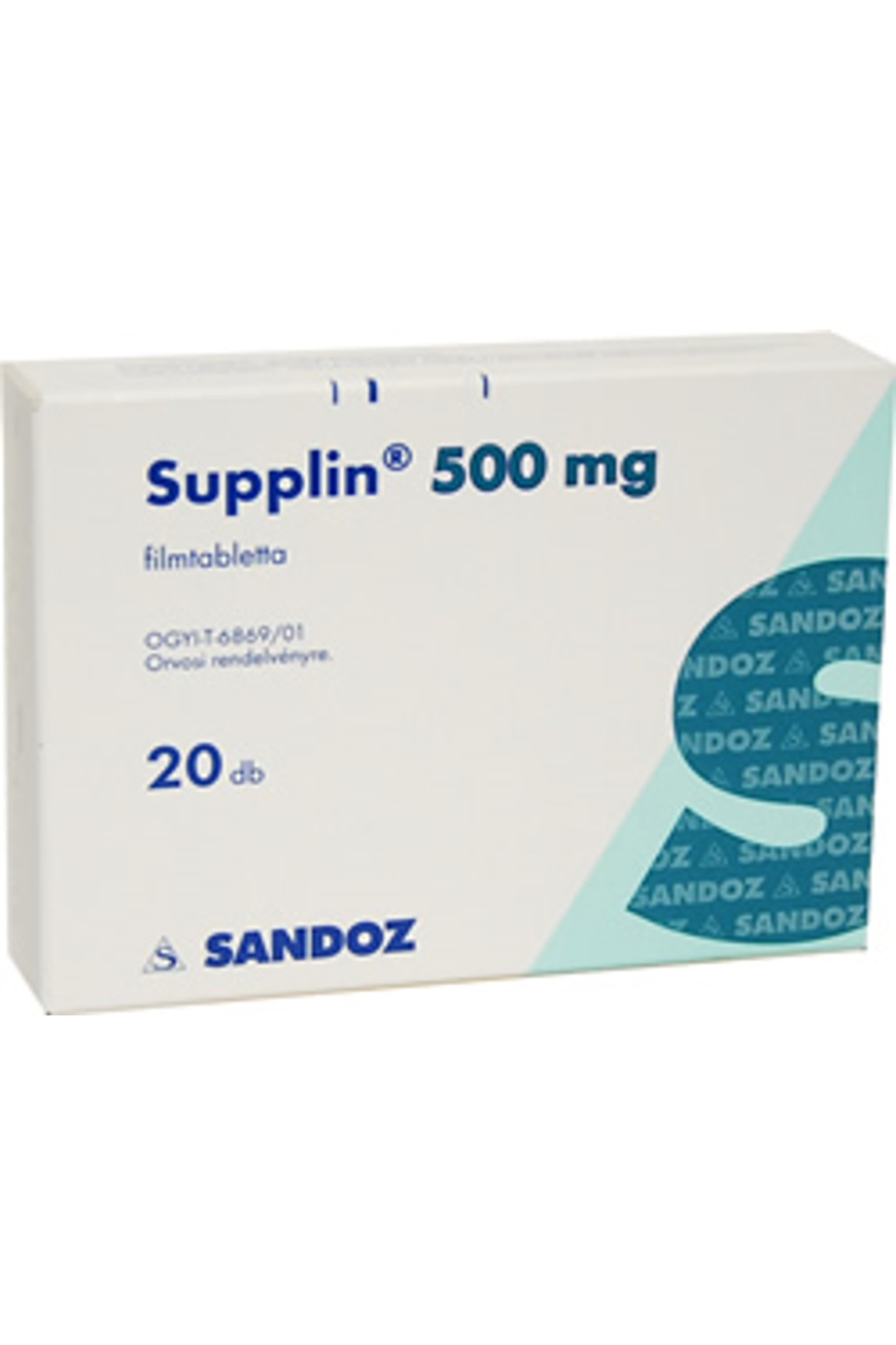 SUPPLIN 500MG TAB 20'S