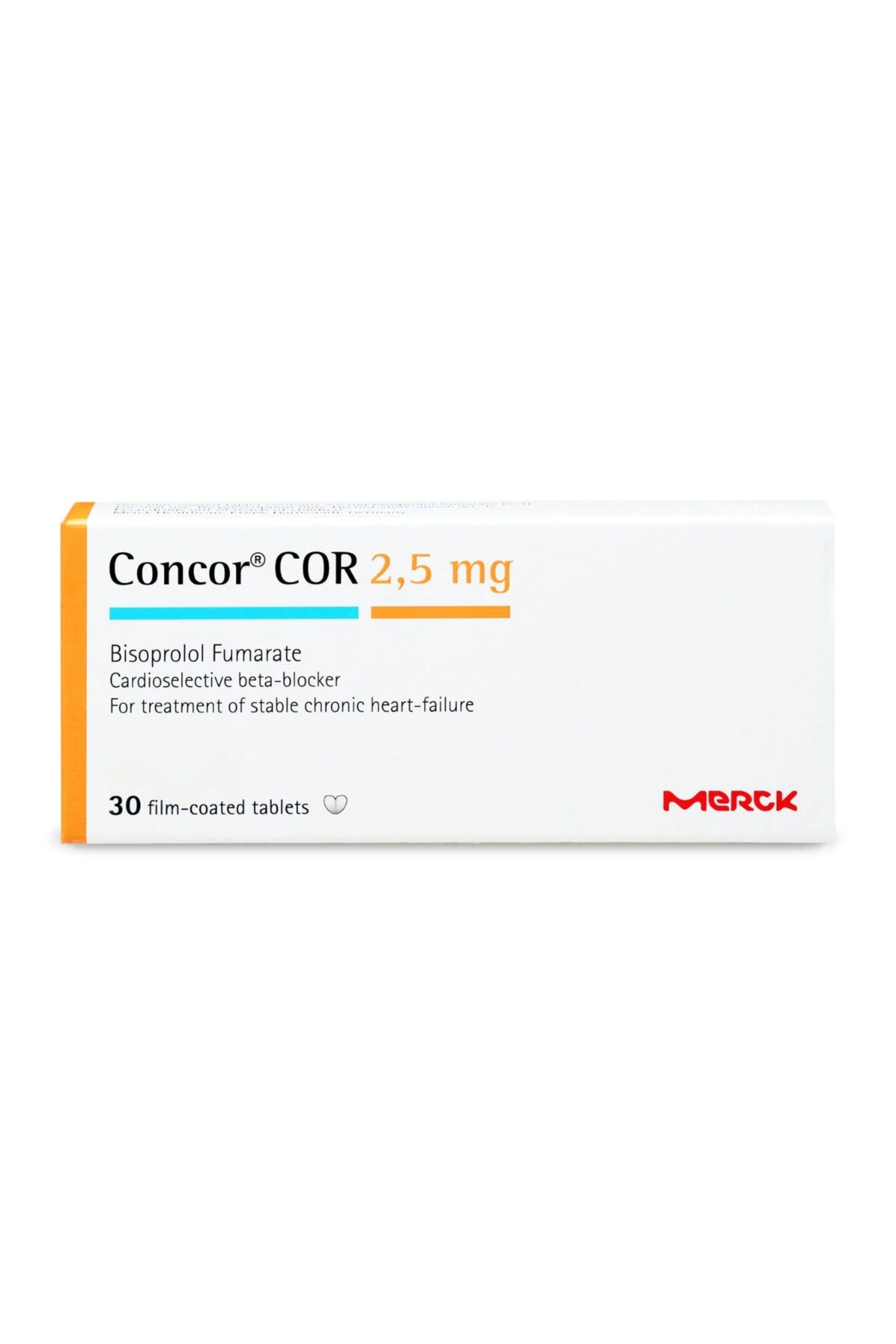 CONCOR 2.5MG TAB 30'S
