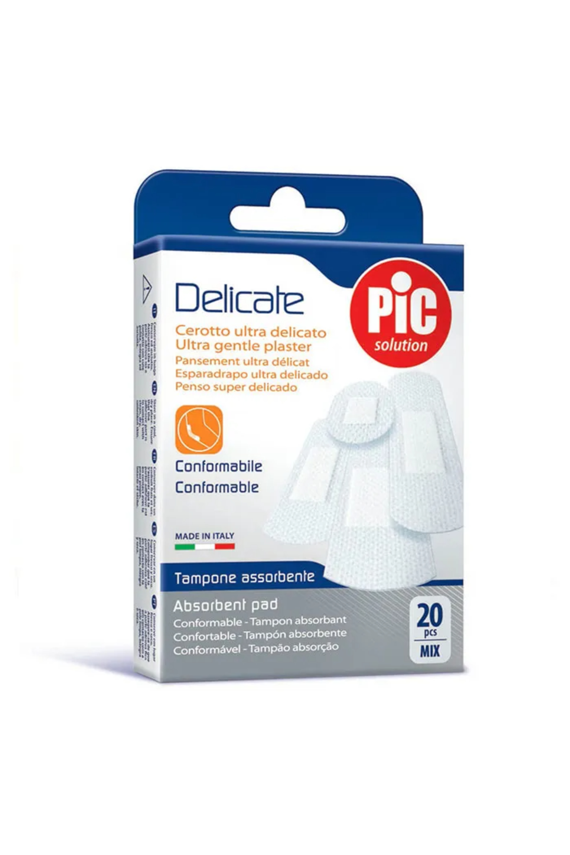 PIC-40 PLASTER DELICATE ASSORTED 40'S (220271)