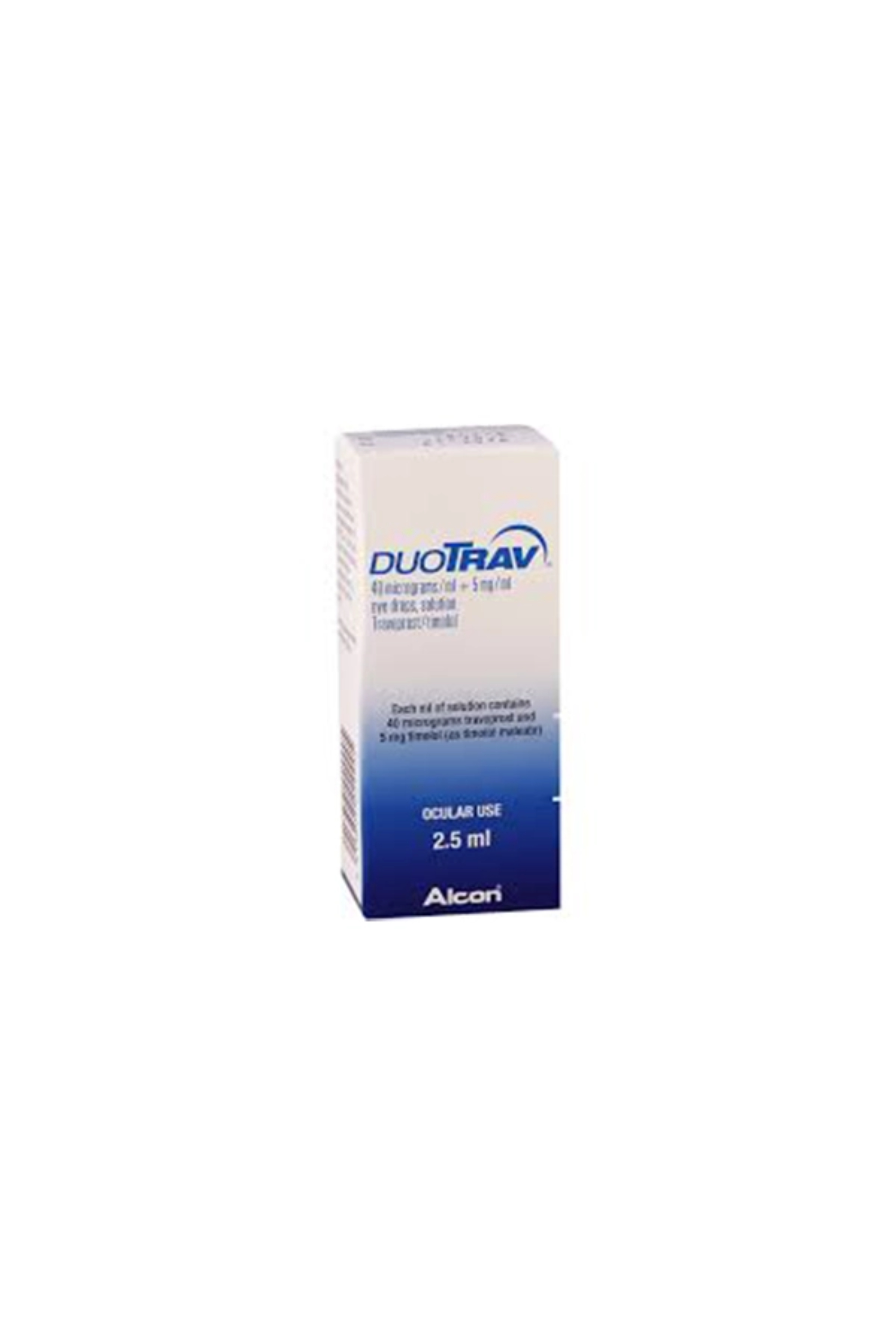 DUOTRAV EYE DROPS 2.5ML