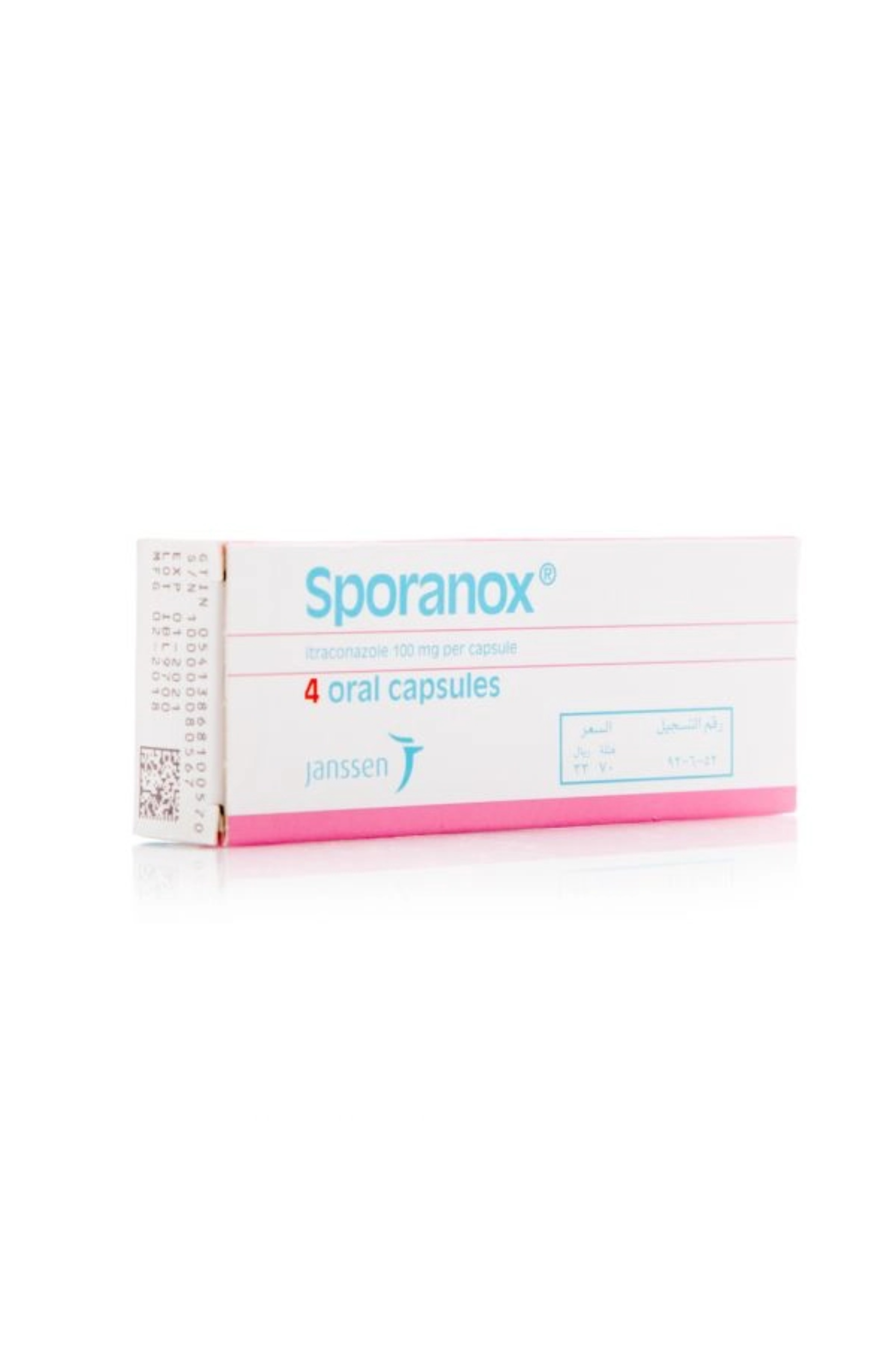 SPORANOX 100MG CAP 4'S