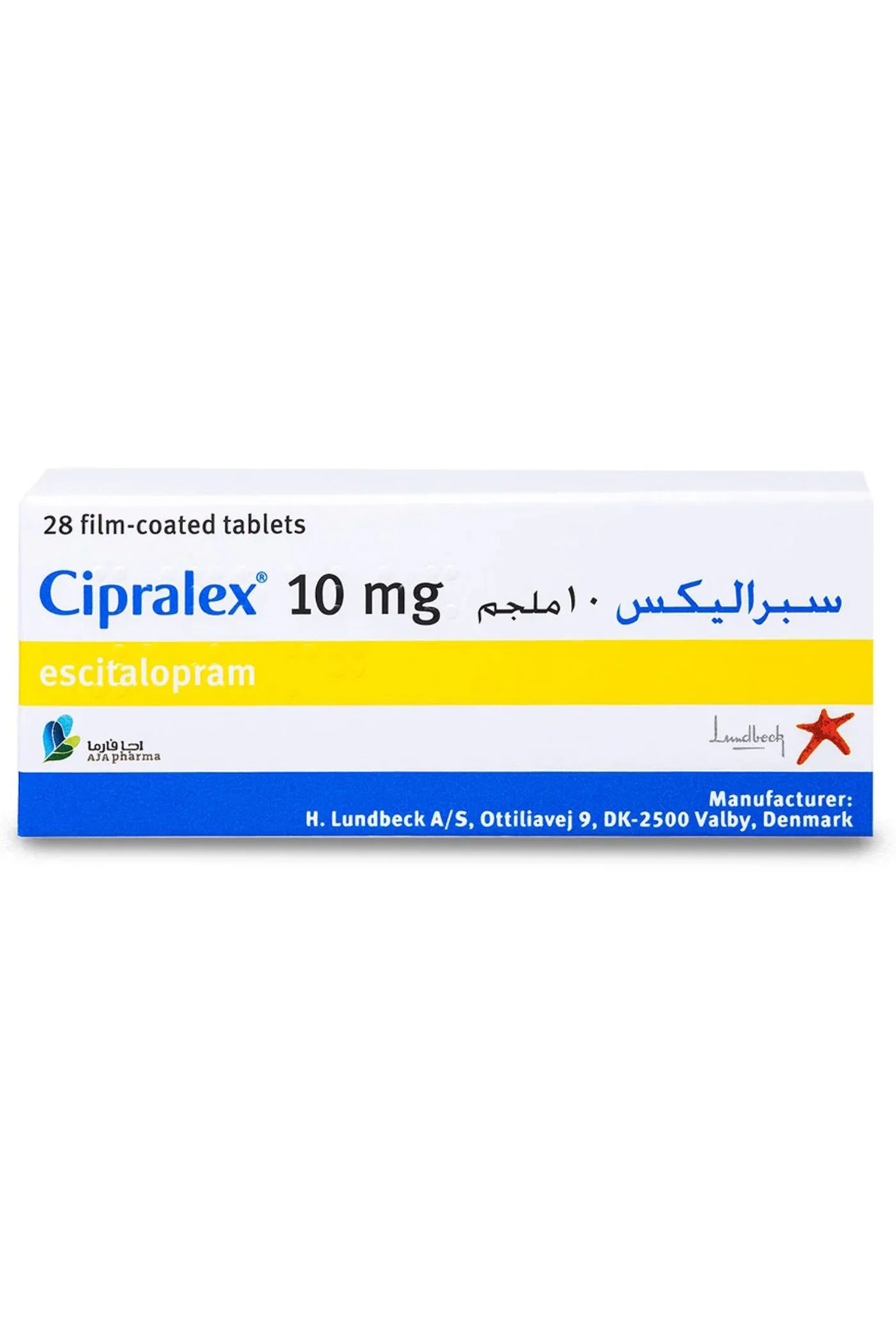 CIPRALEX 10MG TAB 28'S