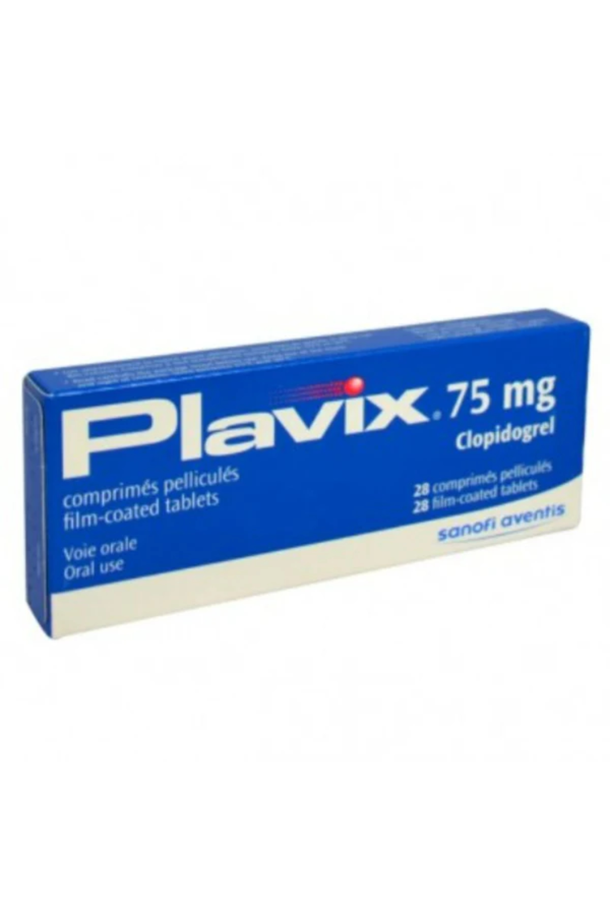 PLAVIX 75MG TAB 28'S