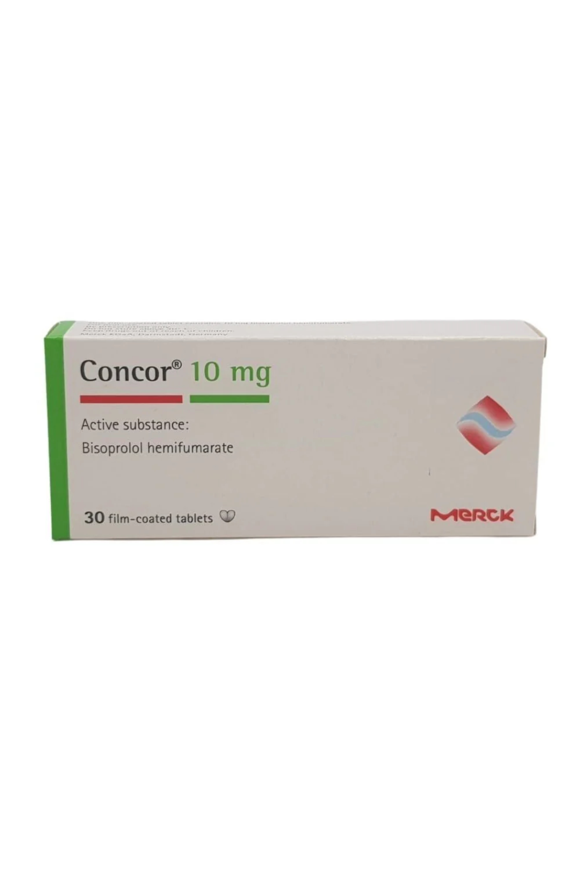 CONCOR 10MG TAB 30'S