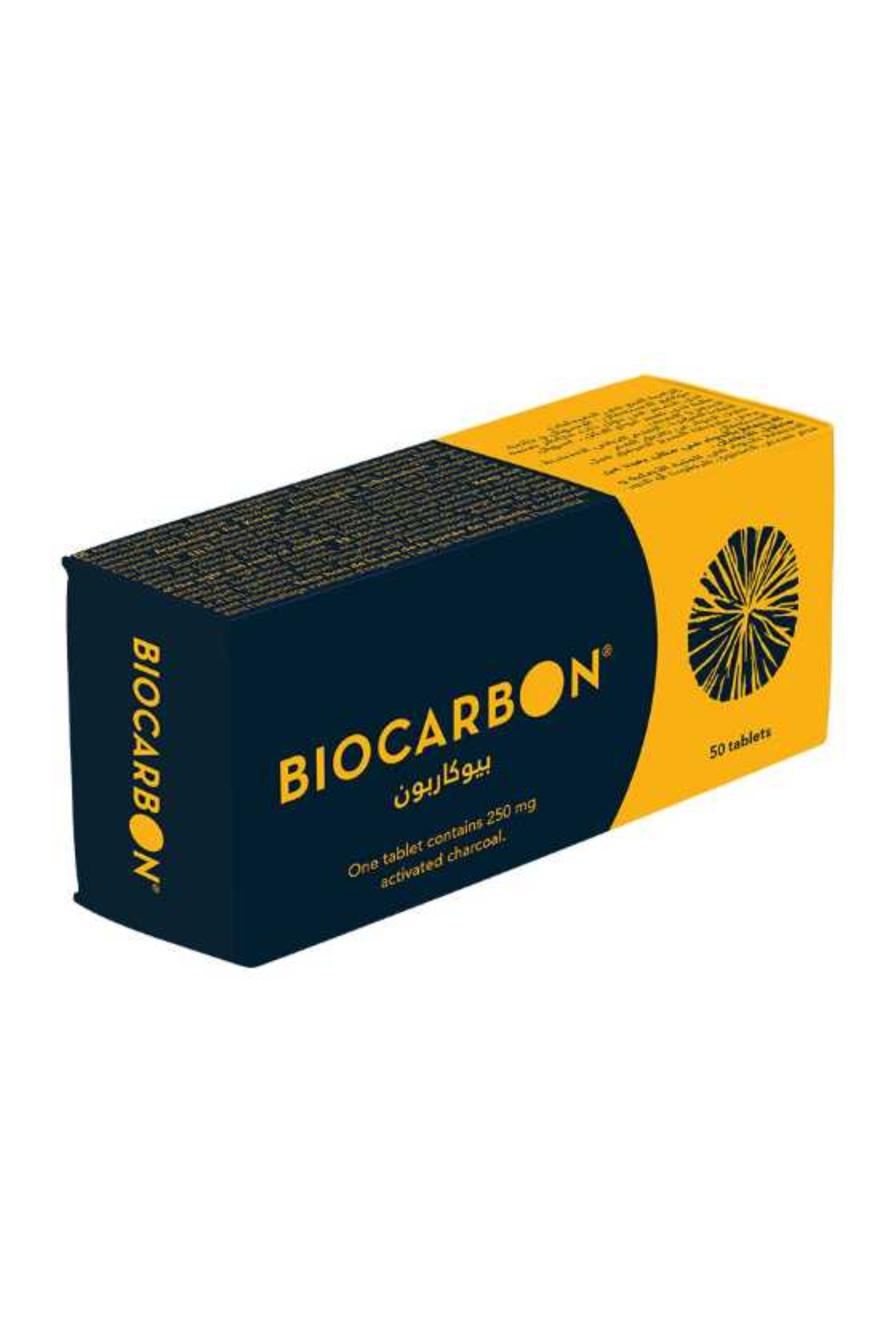 BIOCARBON TAB. 50'S