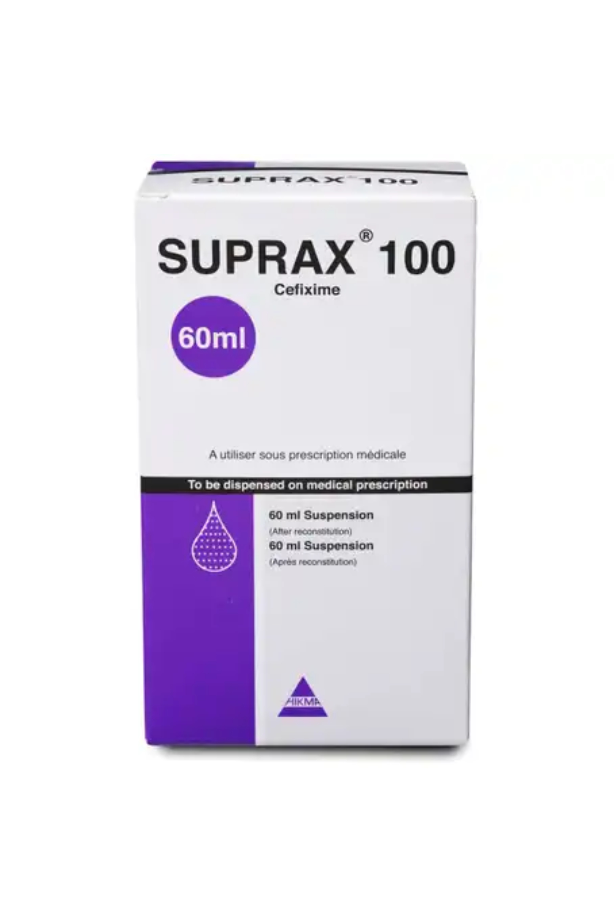 SUPRAX 100MG SUSPENSION 60ML