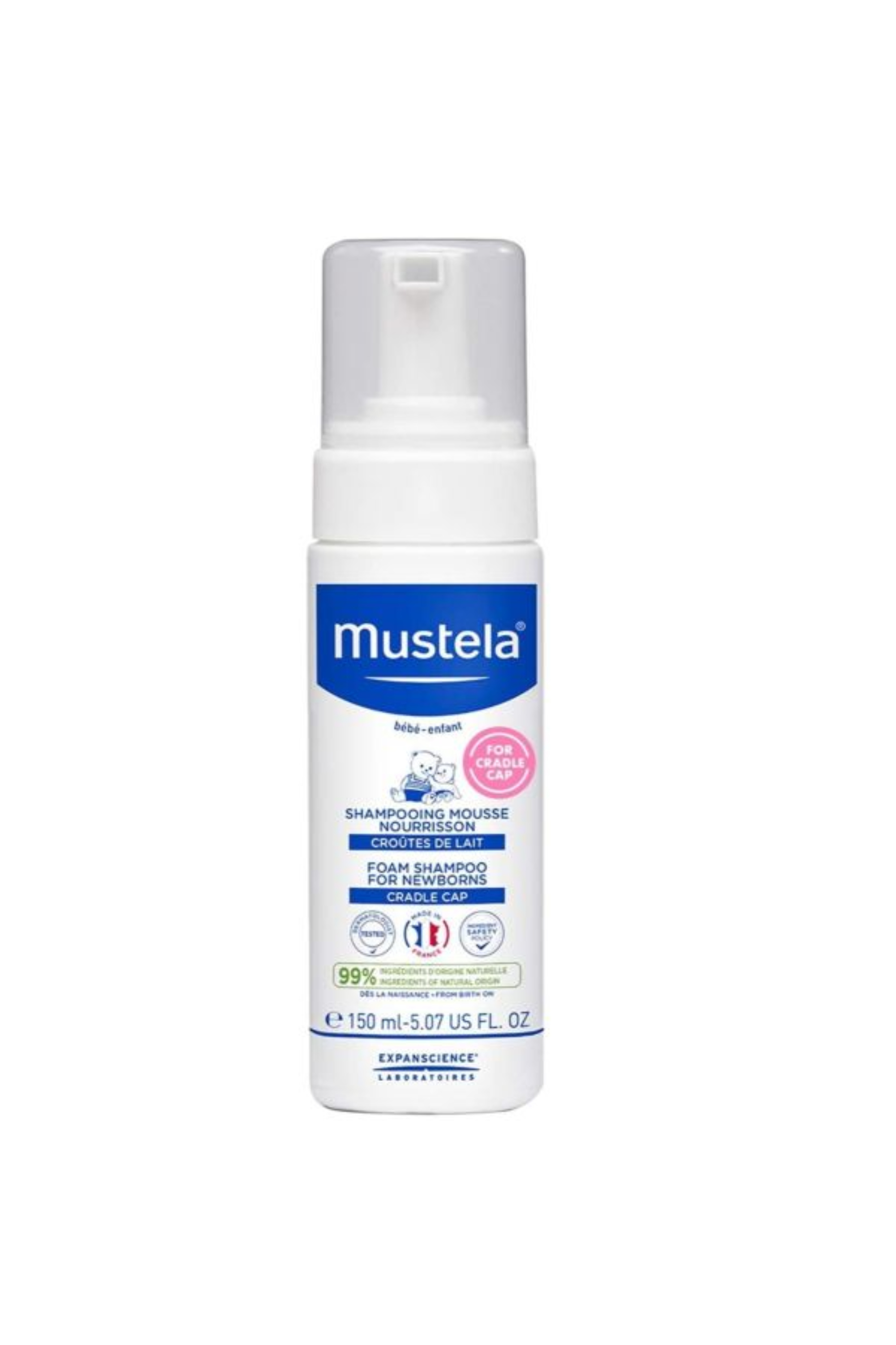 MUSTELA FOAM SHAMPOO FOR NEWBORNS 150ML (8701774)