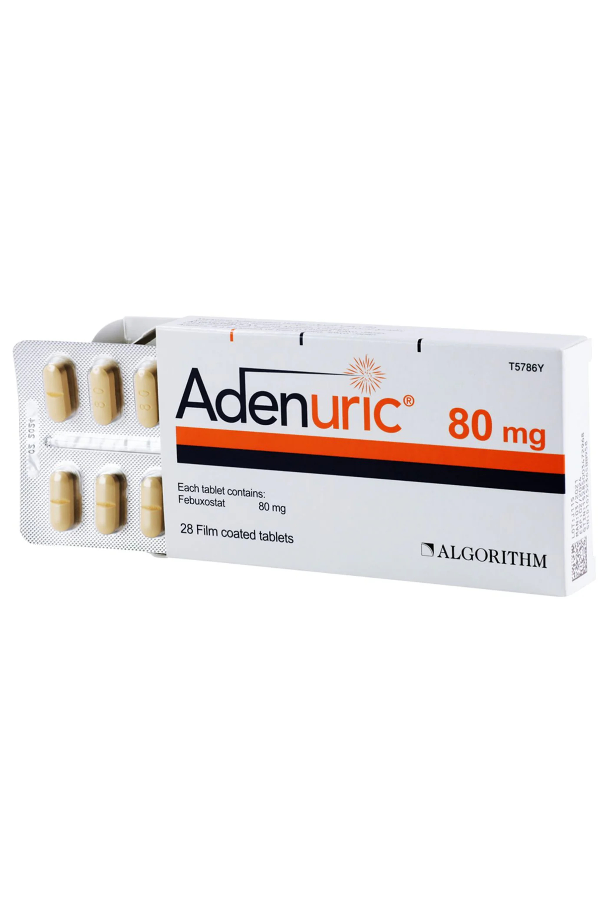 ADENURIC 80 MG TABS 28"S